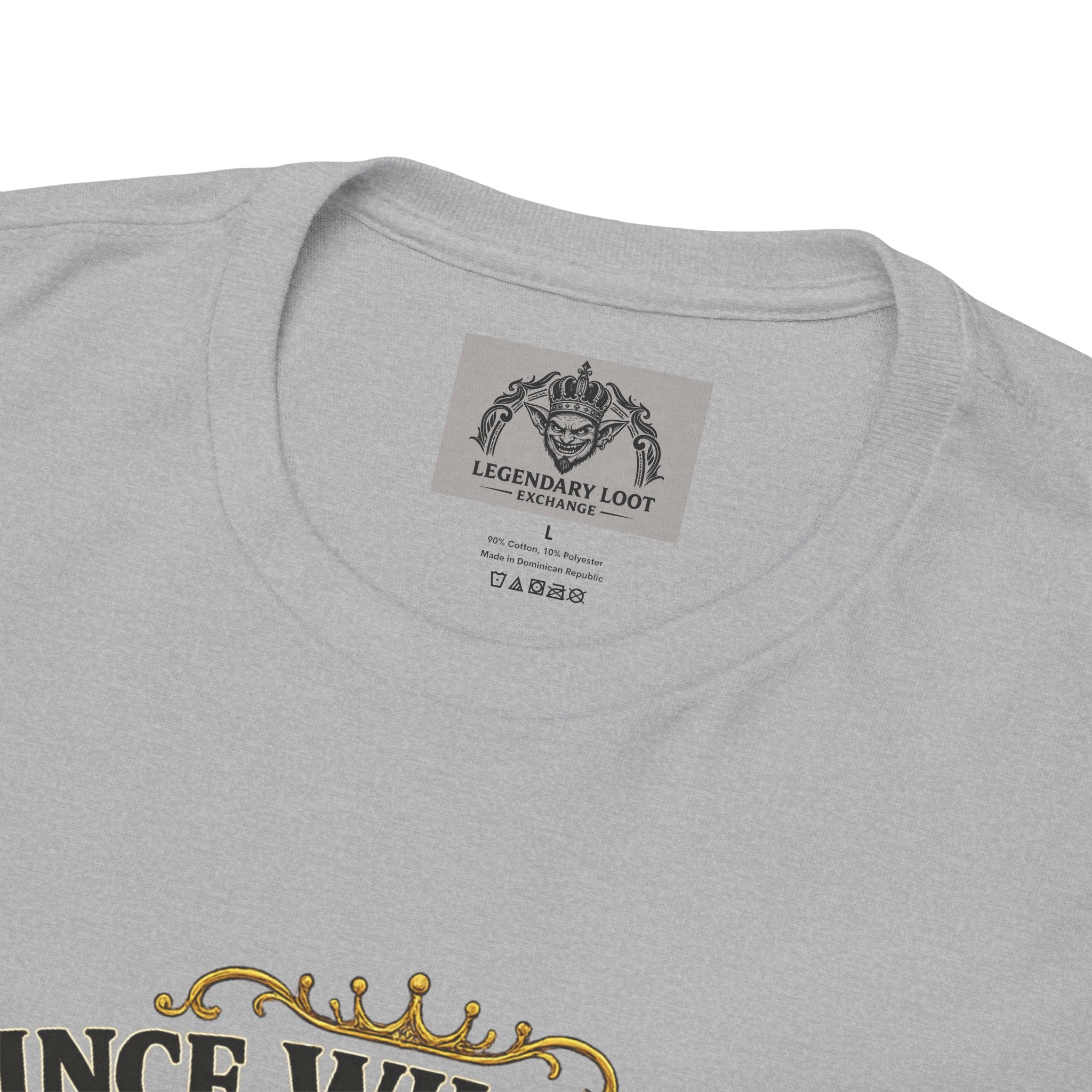 Cat T-Shirt — “Prince Williekins Is Not Impressed” Royal Cat Graphic Tee