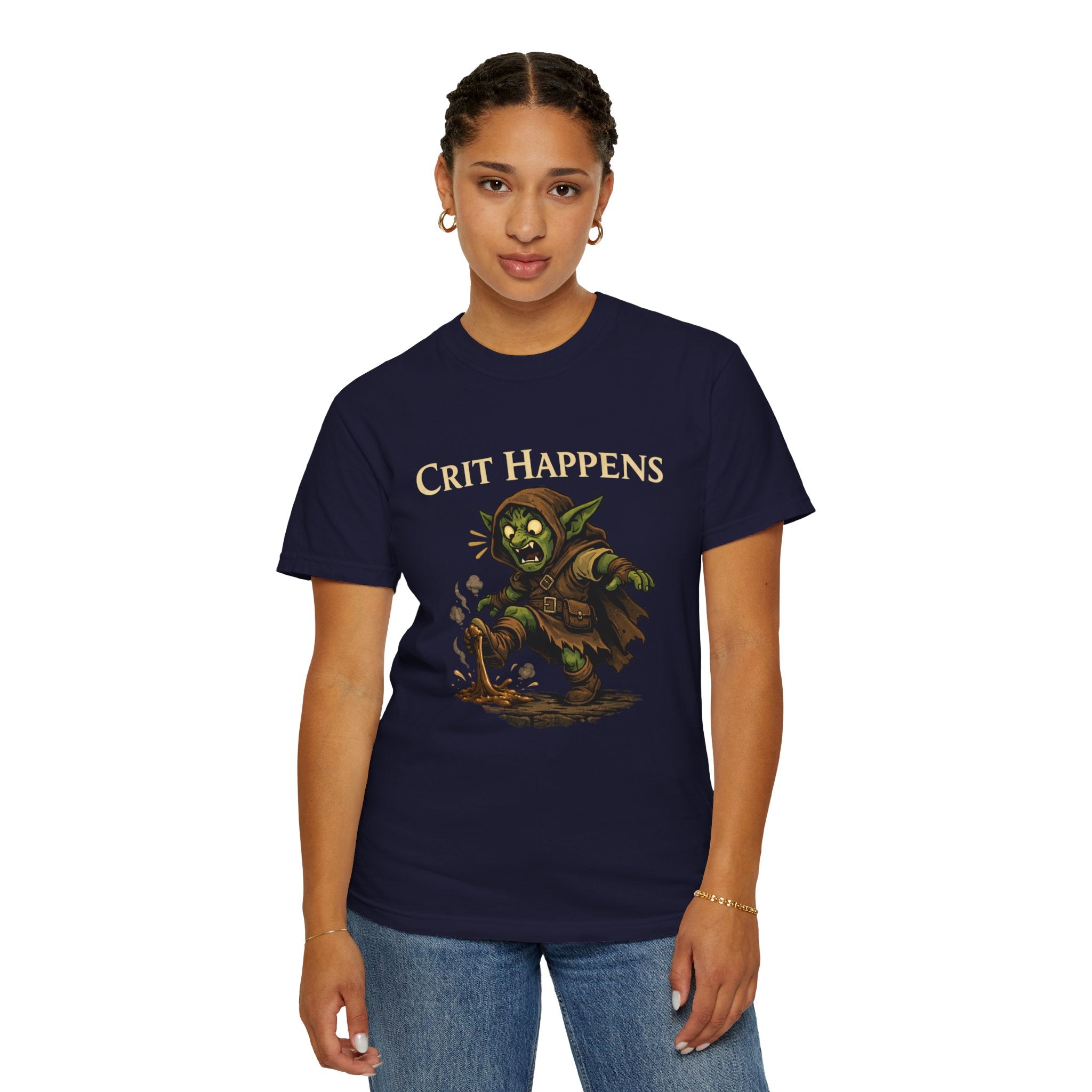 Crit Happens Goblin RPG T-Shirt