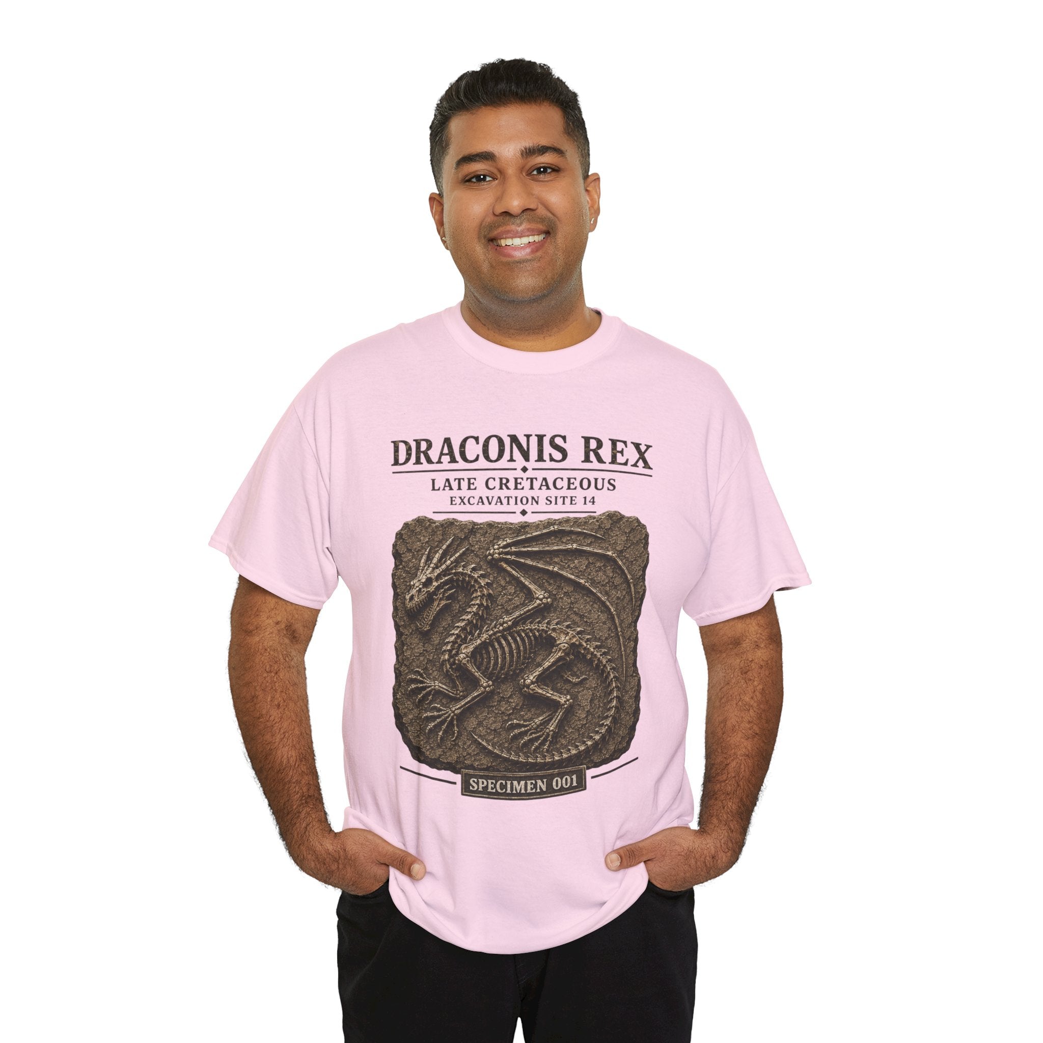Draconis Rex Fossil T‑Shirt — Mythological Preservation Society Tee