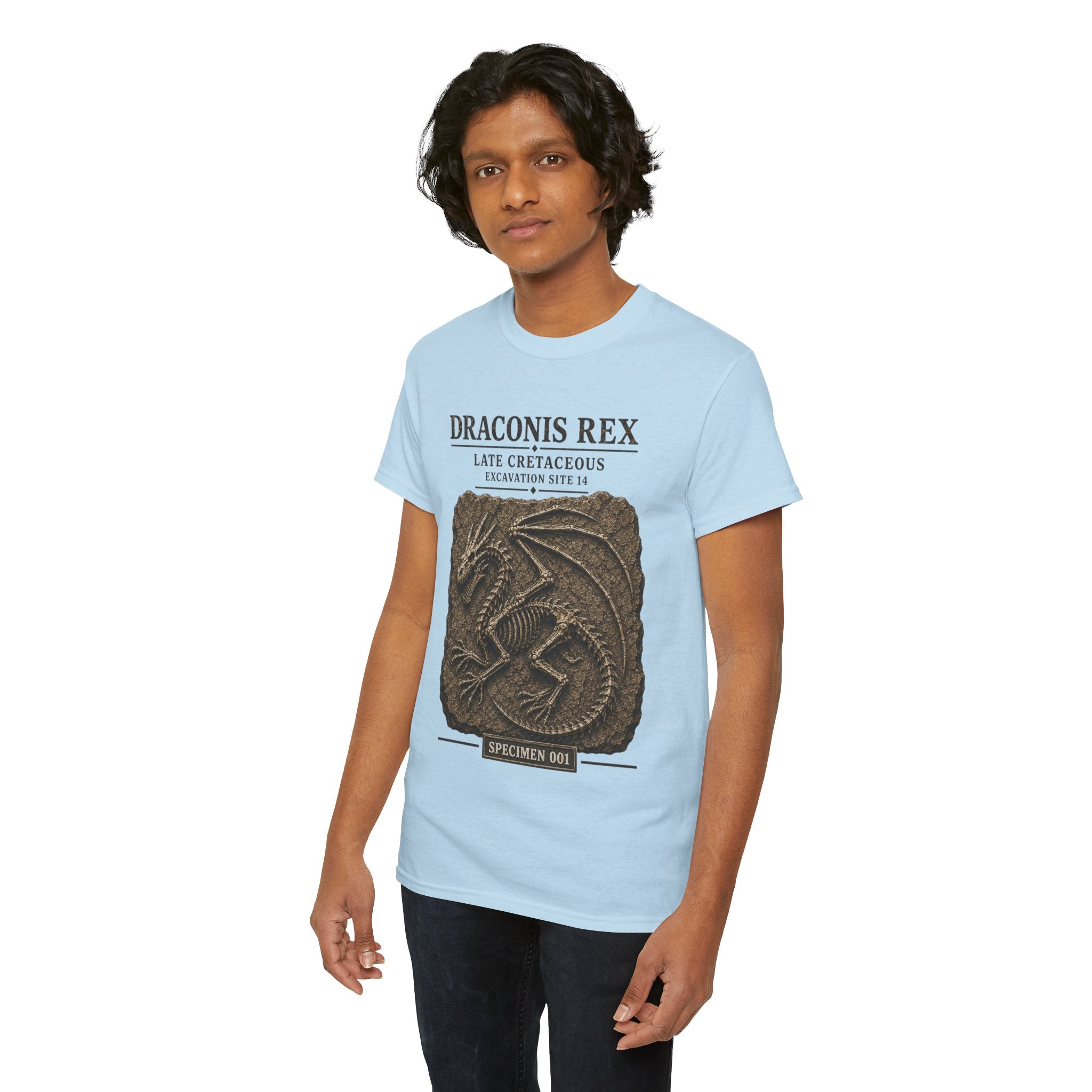 Draconis Rex Fossil T‑Shirt — Mythological Preservation Society Tee