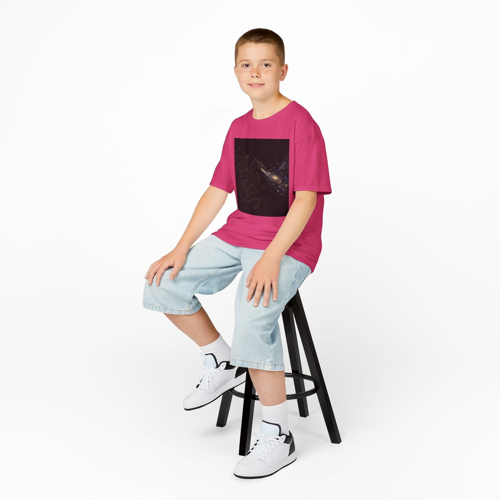 Galaxy Spiral Nebula Kids Tee | Space Stars Astronomy Design