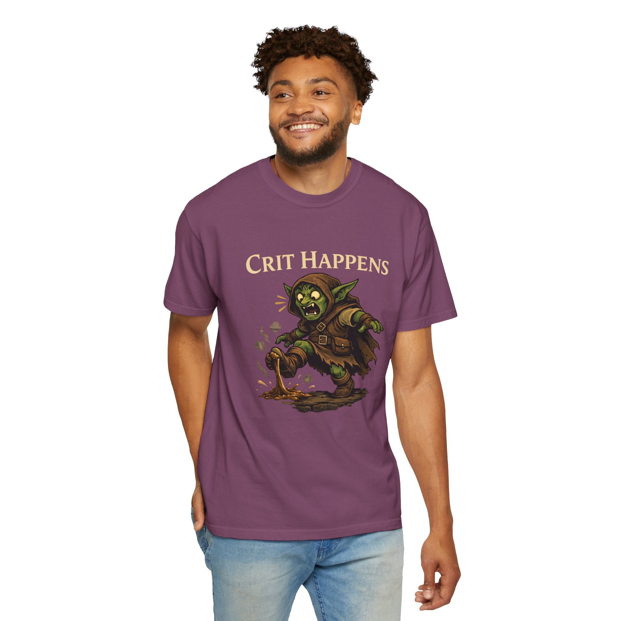 Crit Happens Goblin RPG T-Shirt