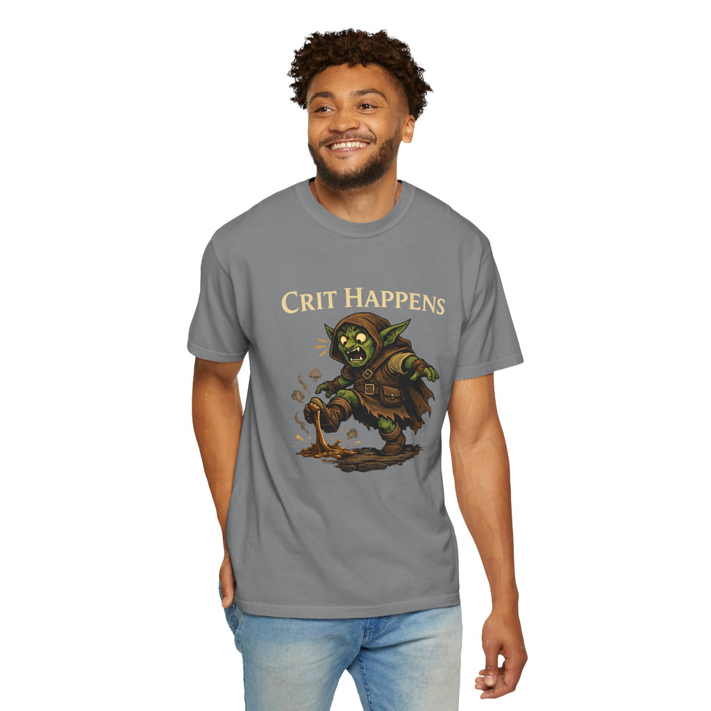 Crit Happens Goblin RPG T-Shirt