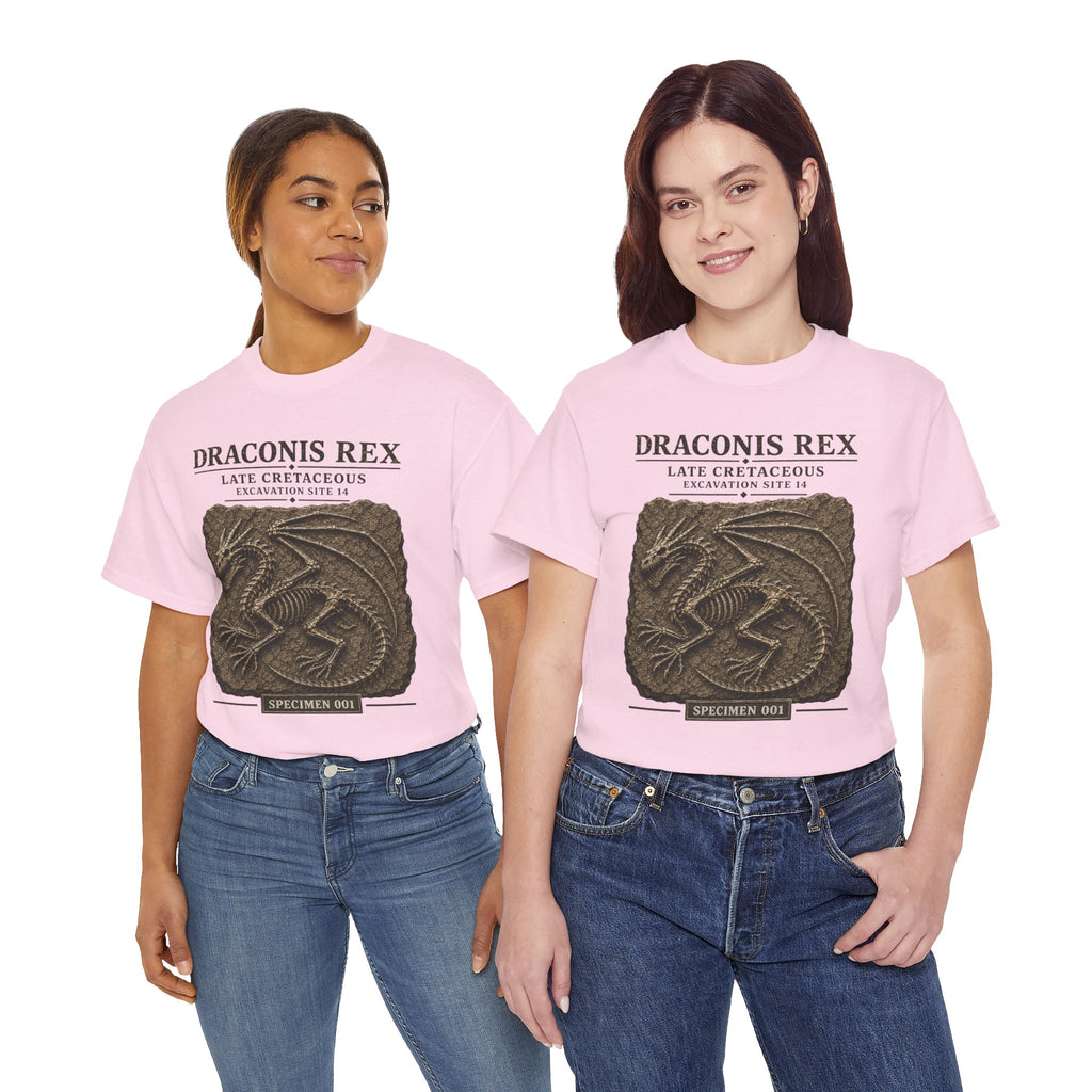 Draconis Rex Fossil T‑Shirt — Mythological Preservation Society Tee
