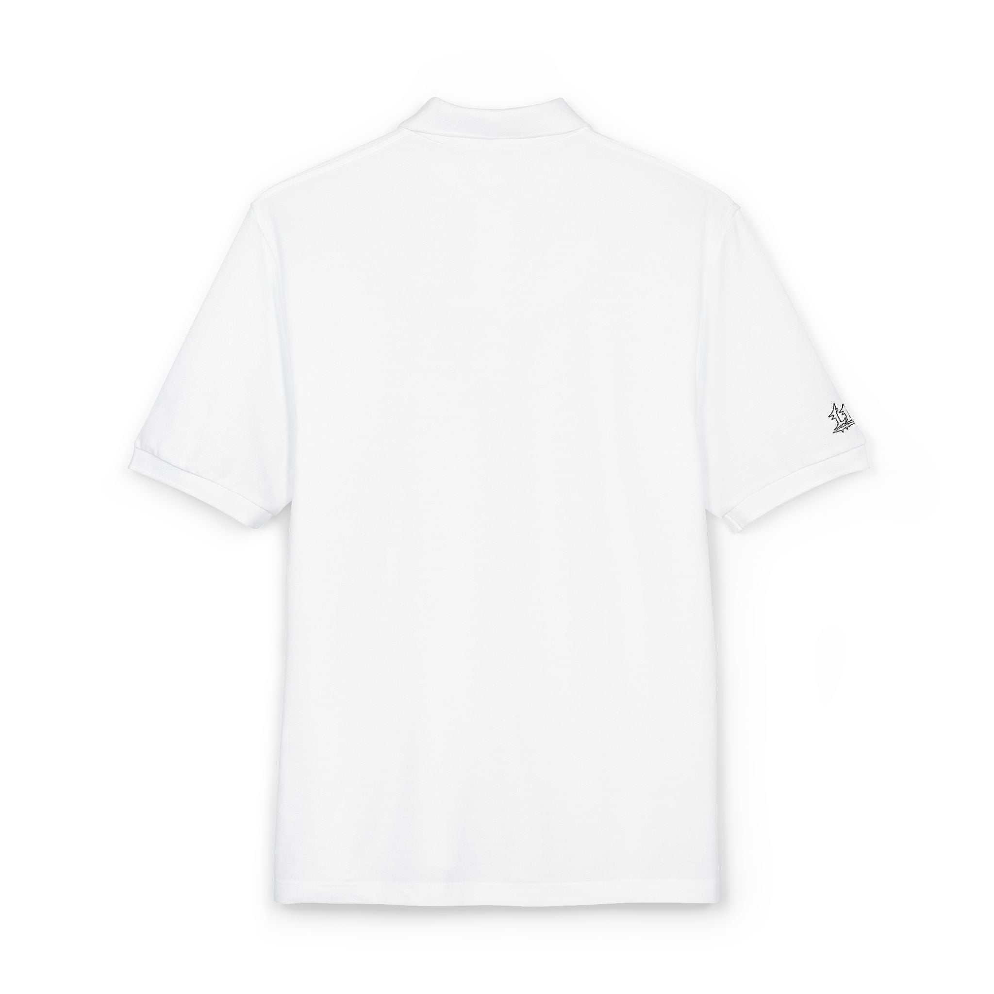 Embroidered Dragon Crest Polo Shirt — Men's Casual Golf & Workwear