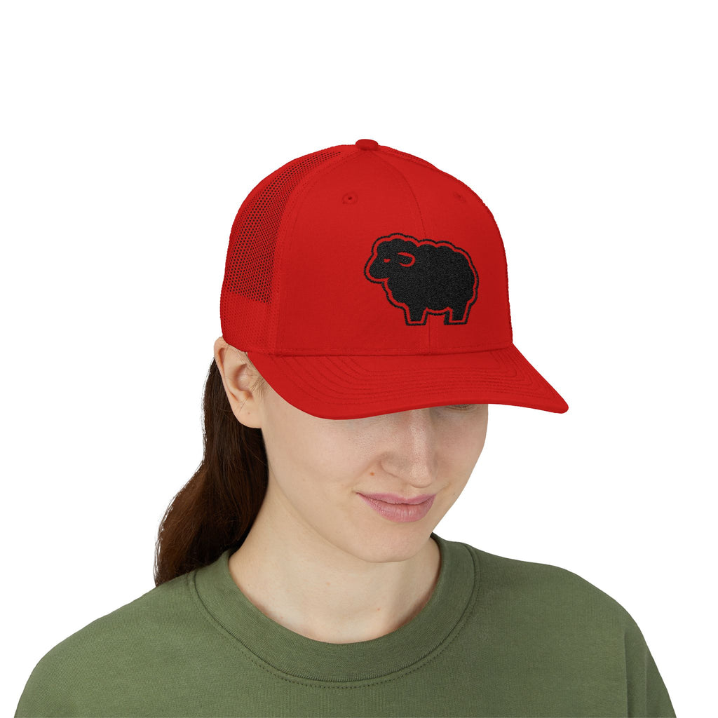 Black Sheep Patch Snapback Cap