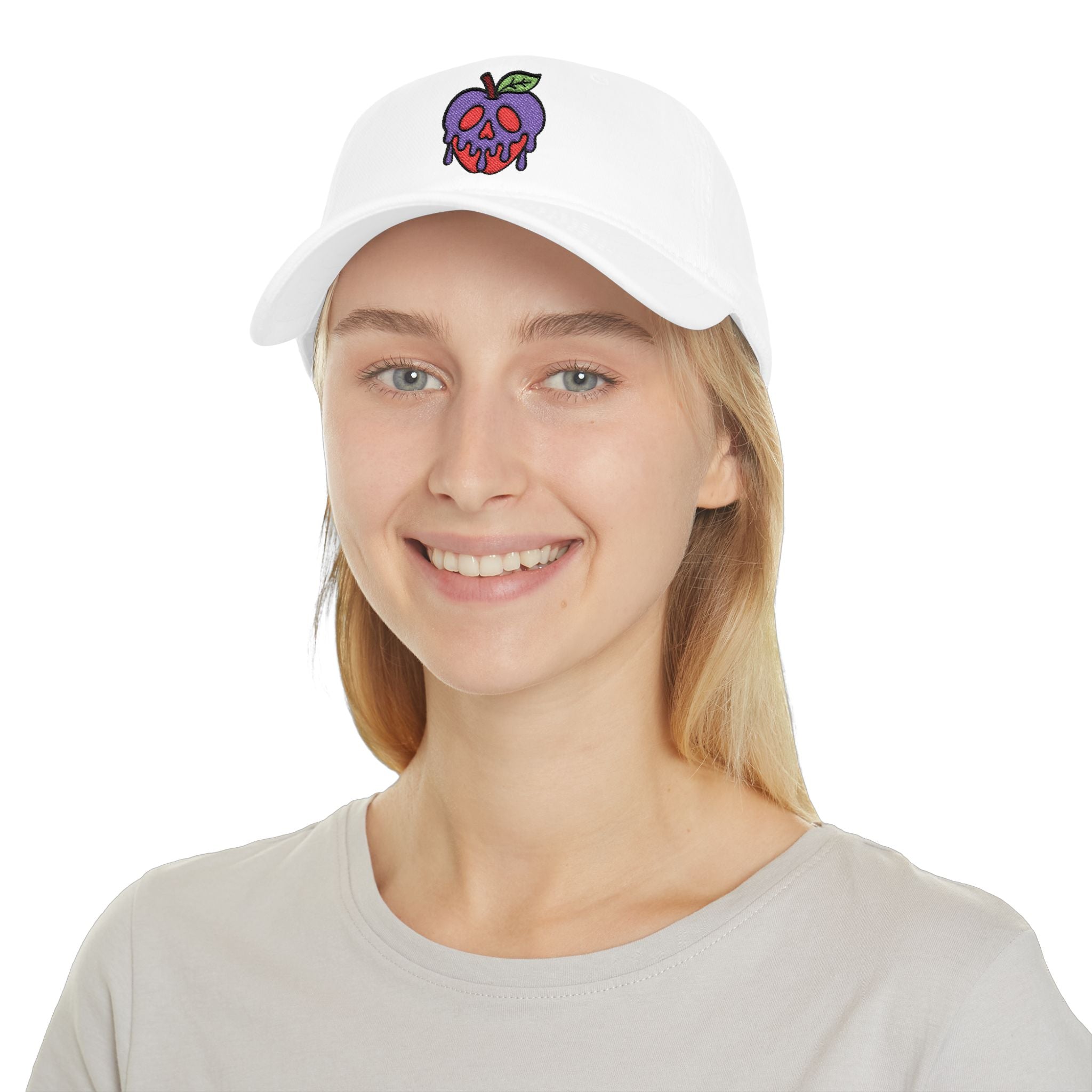 Dripping Poison Apple Cap — Embroidered Low Profile Baseball Hat