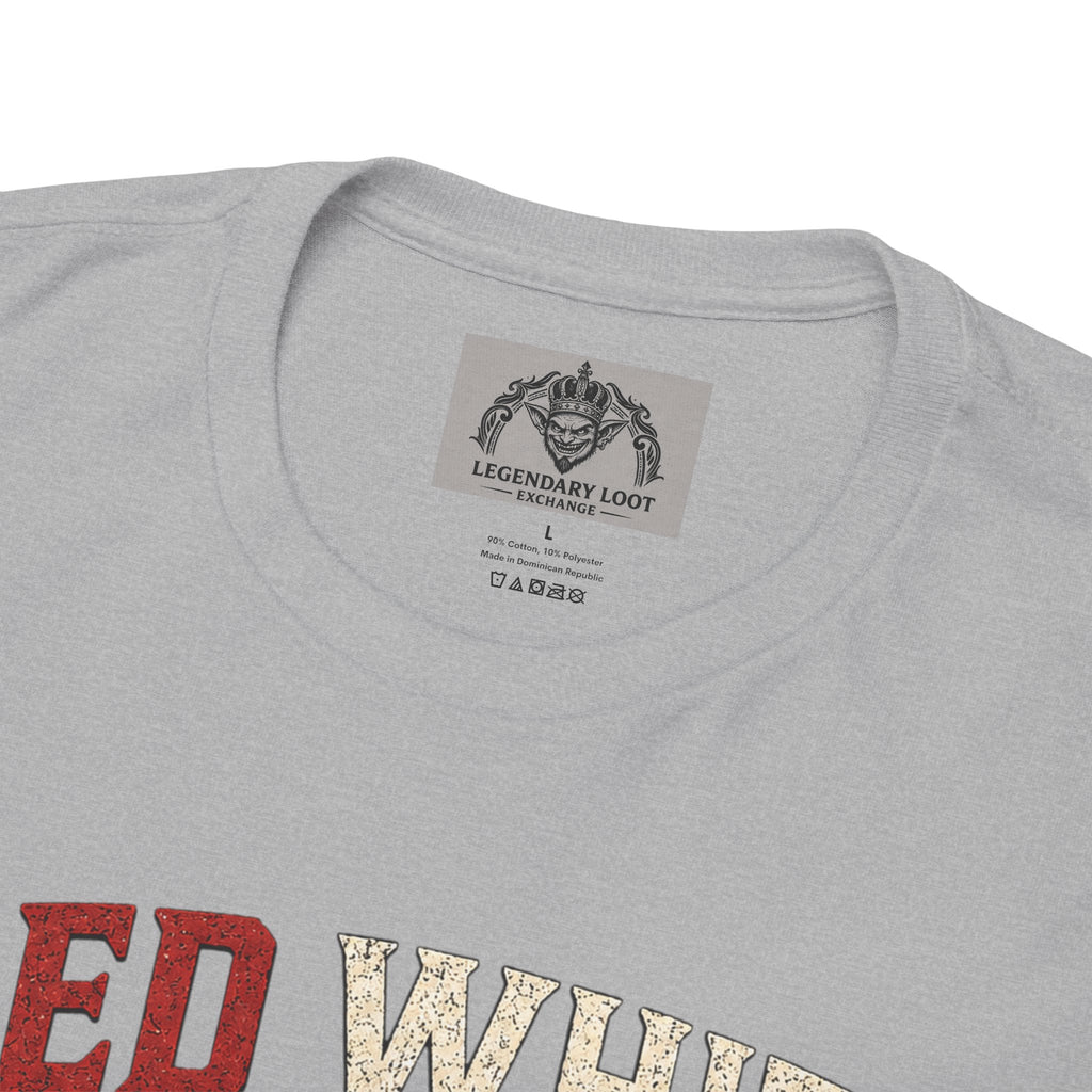 Red White & Loot Goblin Illustration Tee | Patriotic Fourth of July Shirt