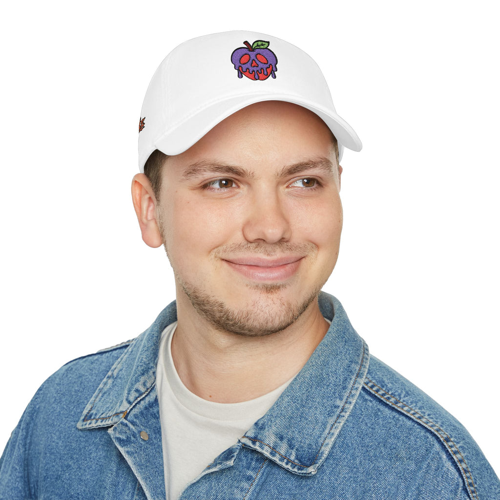 Dripping Poison Apple Cap — Embroidered Low Profile Baseball Hat