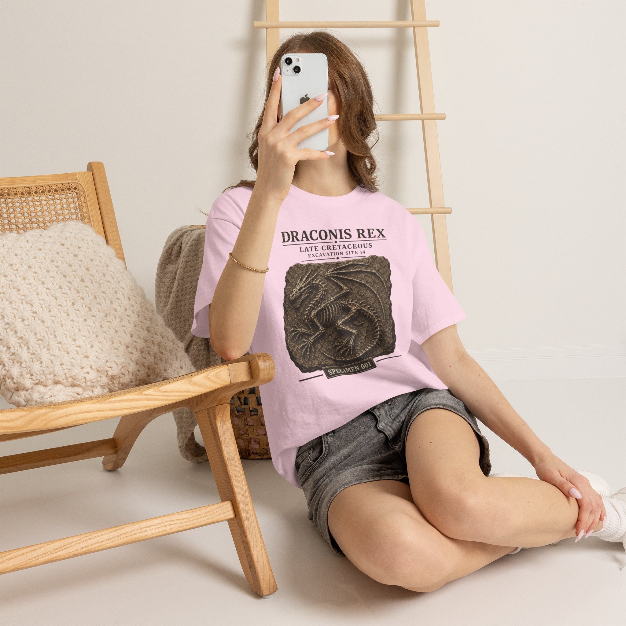 Draconis Rex Fossil T‑Shirt — Mythological Preservation Society Tee