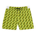Pickle Pattern Swim Shorts | Pickle Print Beach Swimwear