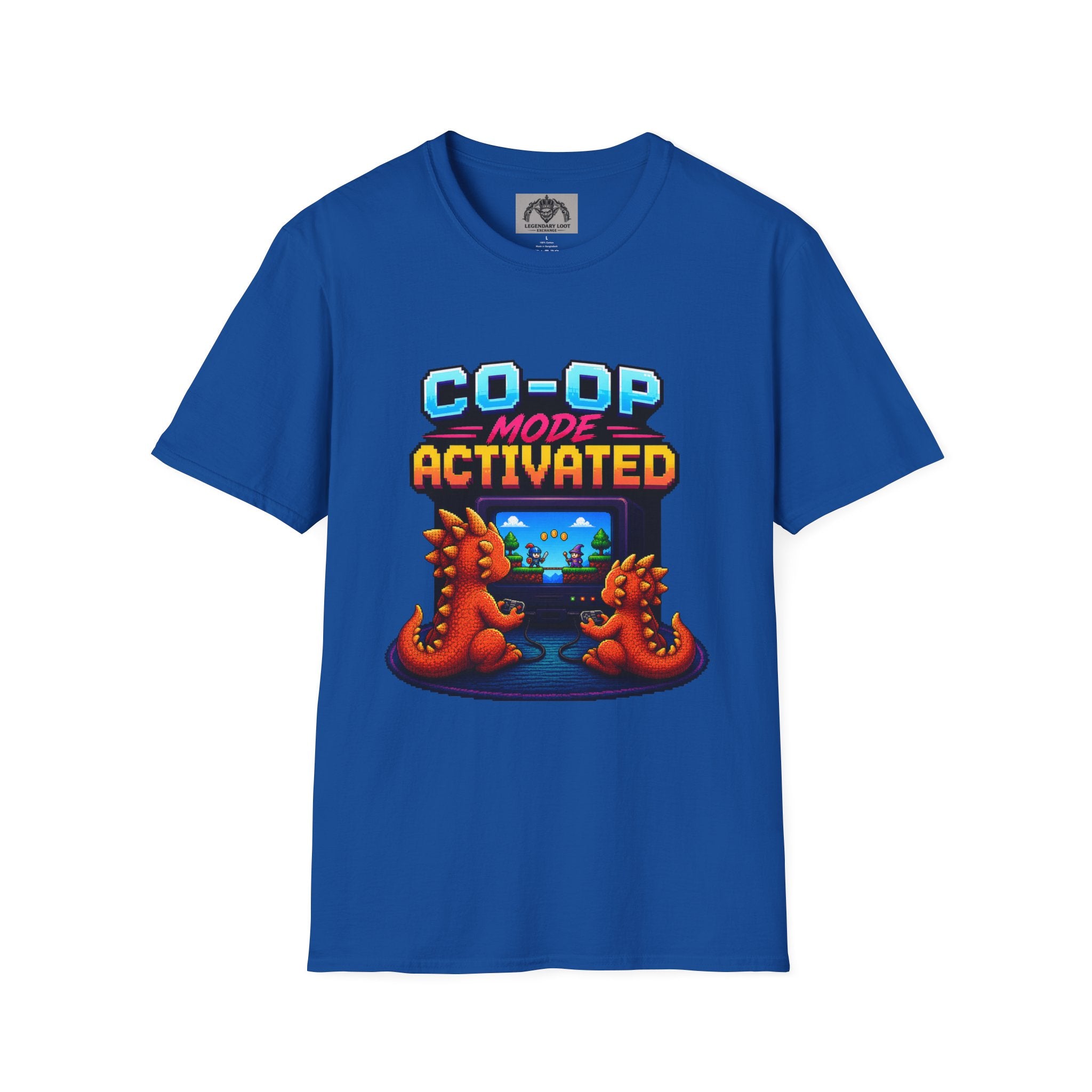 Co-Op Mode Activated Shirt | Gamer Dad Fathers Day Shirt | Retro Gaming Tee