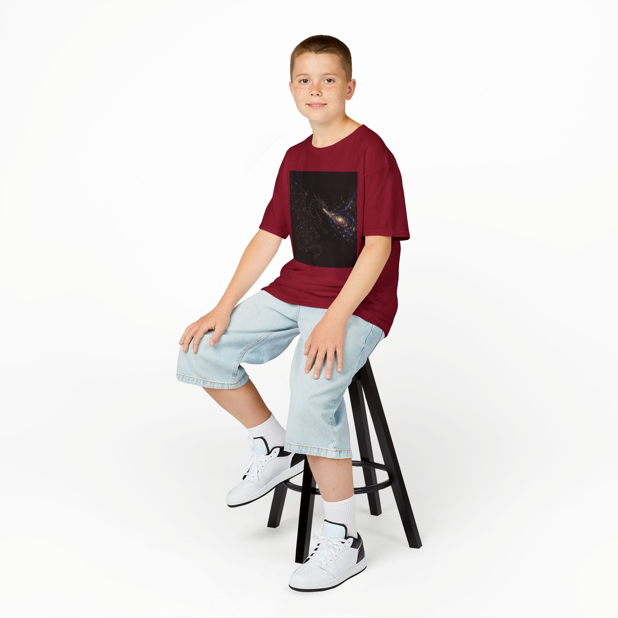 Galaxy Spiral Nebula Kids Tee | Space Stars Astronomy Design