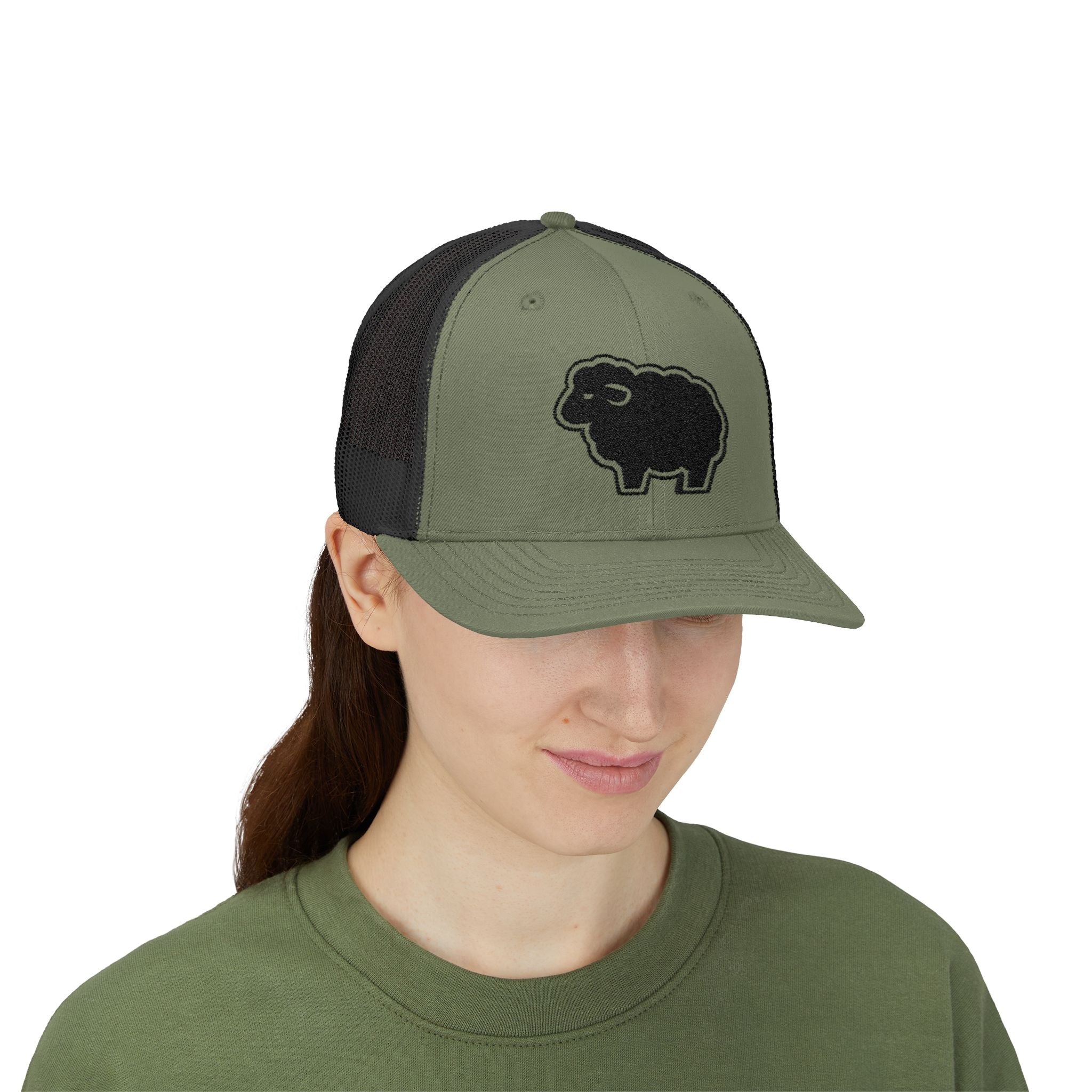 Black Sheep Patch Snapback Cap