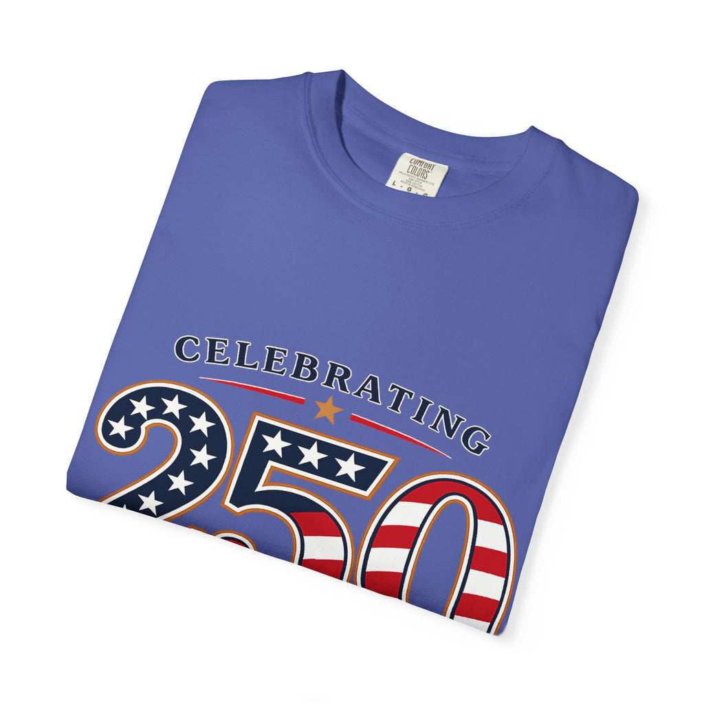 250 Years of Freedom 1776-2026 T-shirt | American Flag Patriotic Tee