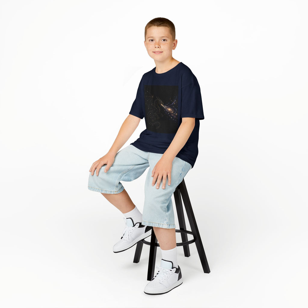 Galaxy Spiral Nebula Kids Tee | Space Stars Astronomy Design