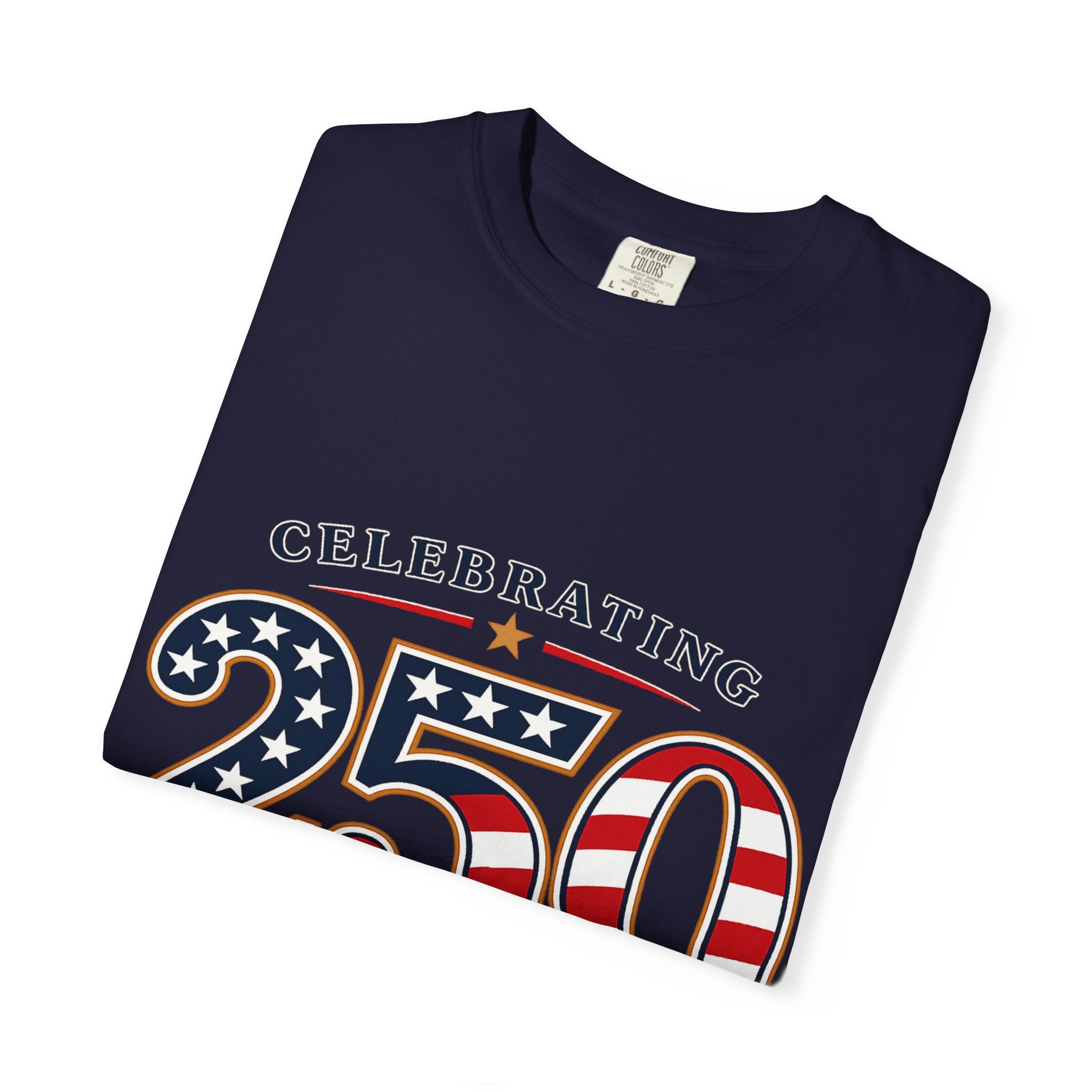 250 Years of Freedom 1776-2026 T-shirt | American Flag Patriotic Tee