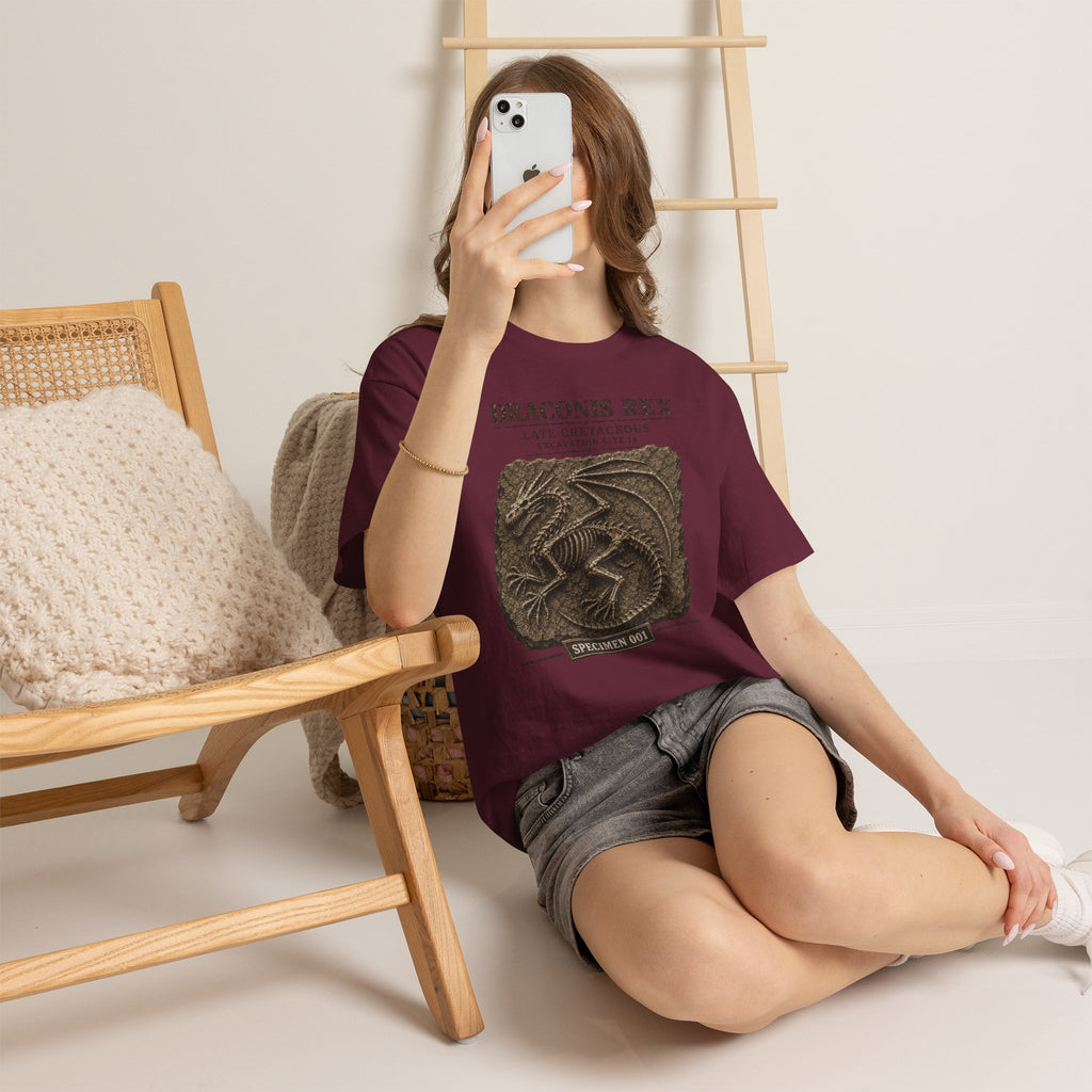 Draconis Rex Fossil T‑Shirt — Mythological Preservation Society Tee