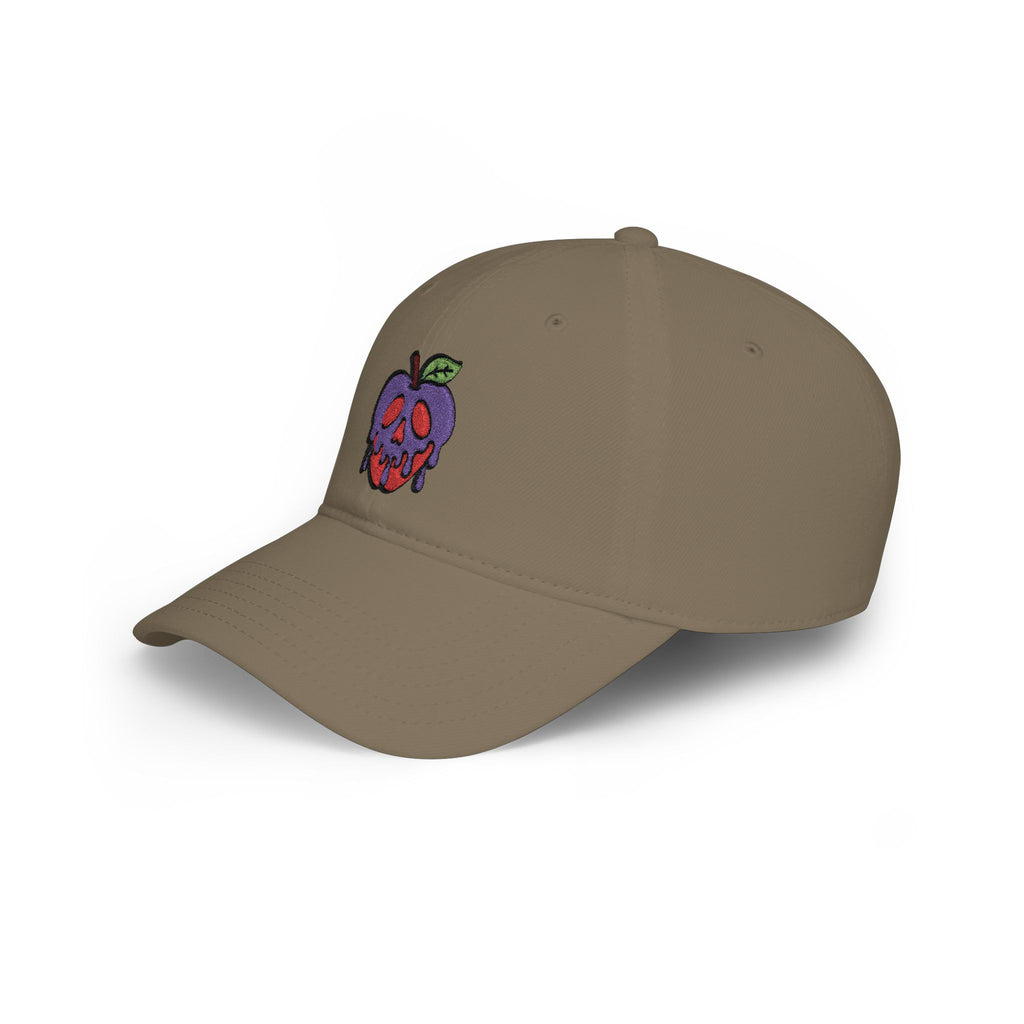 Dripping Poison Apple Cap — Embroidered Low Profile Baseball Hat