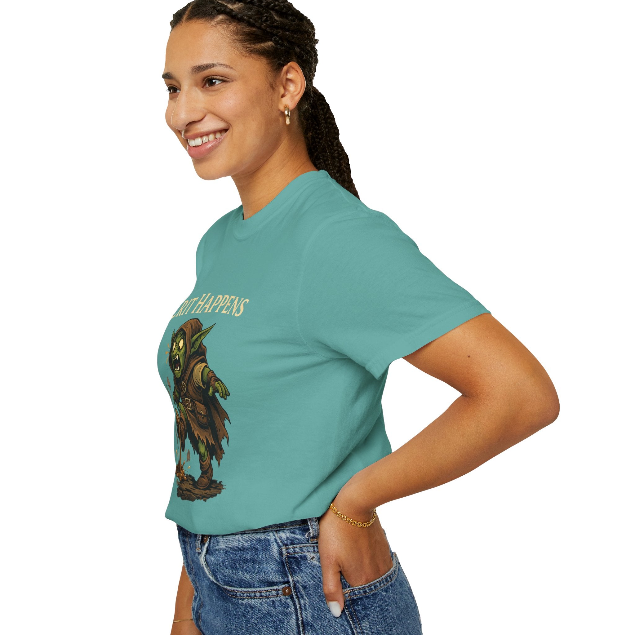 Crit Happens Goblin RPG T-Shirt
