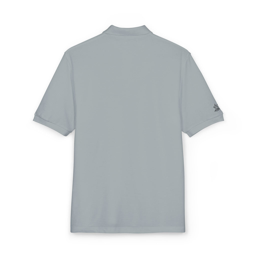 Embroidered Dragon Crest Polo Shirt — Men's Casual Golf & Workwear