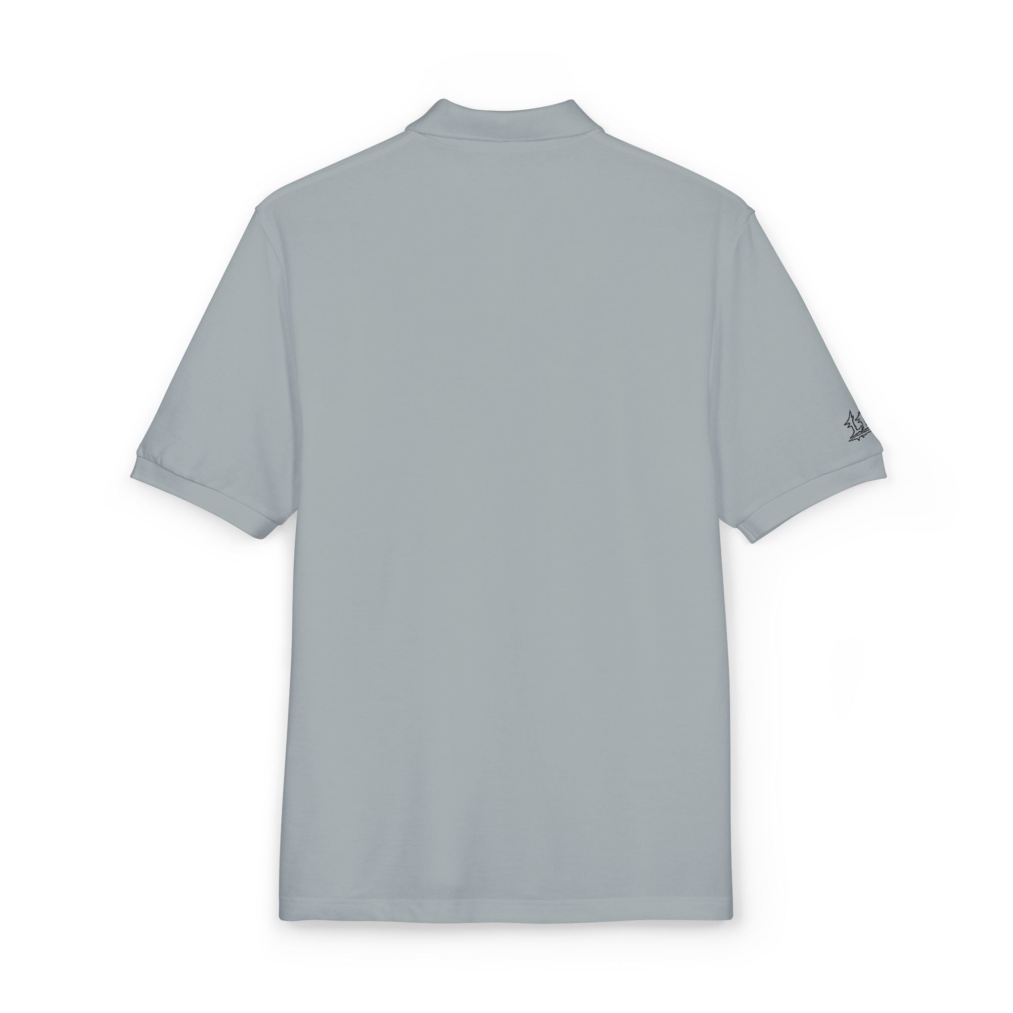 Embroidered Dragon Crest Polo Shirt — Men's Casual Golf & Workwear