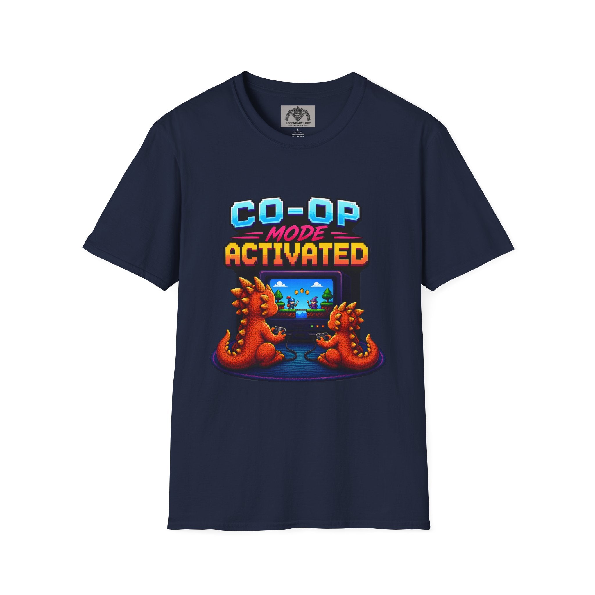 Co-Op Mode Activated Shirt | Gamer Dad Fathers Day Shirt | Retro Gaming Tee