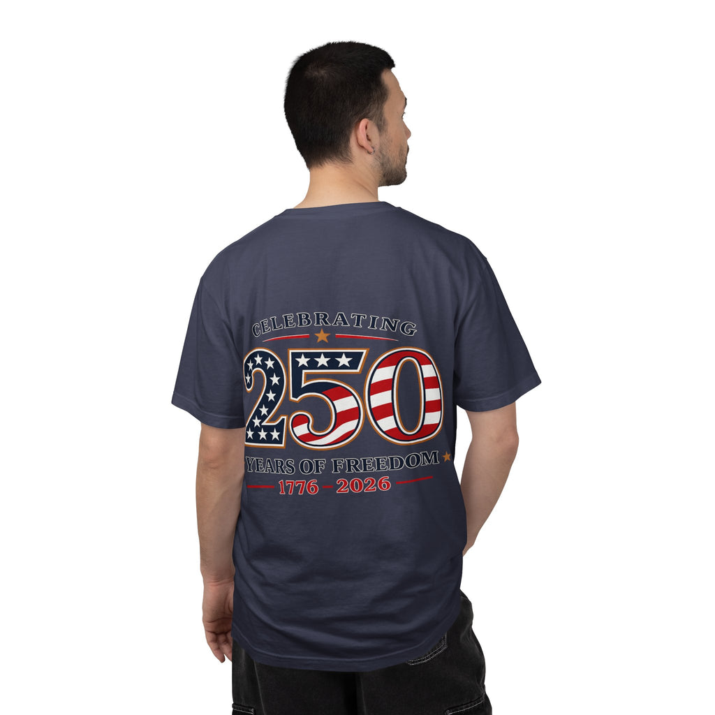 250 Years of Freedom 1776-2026 T-shirt | American Flag Patriotic Tee