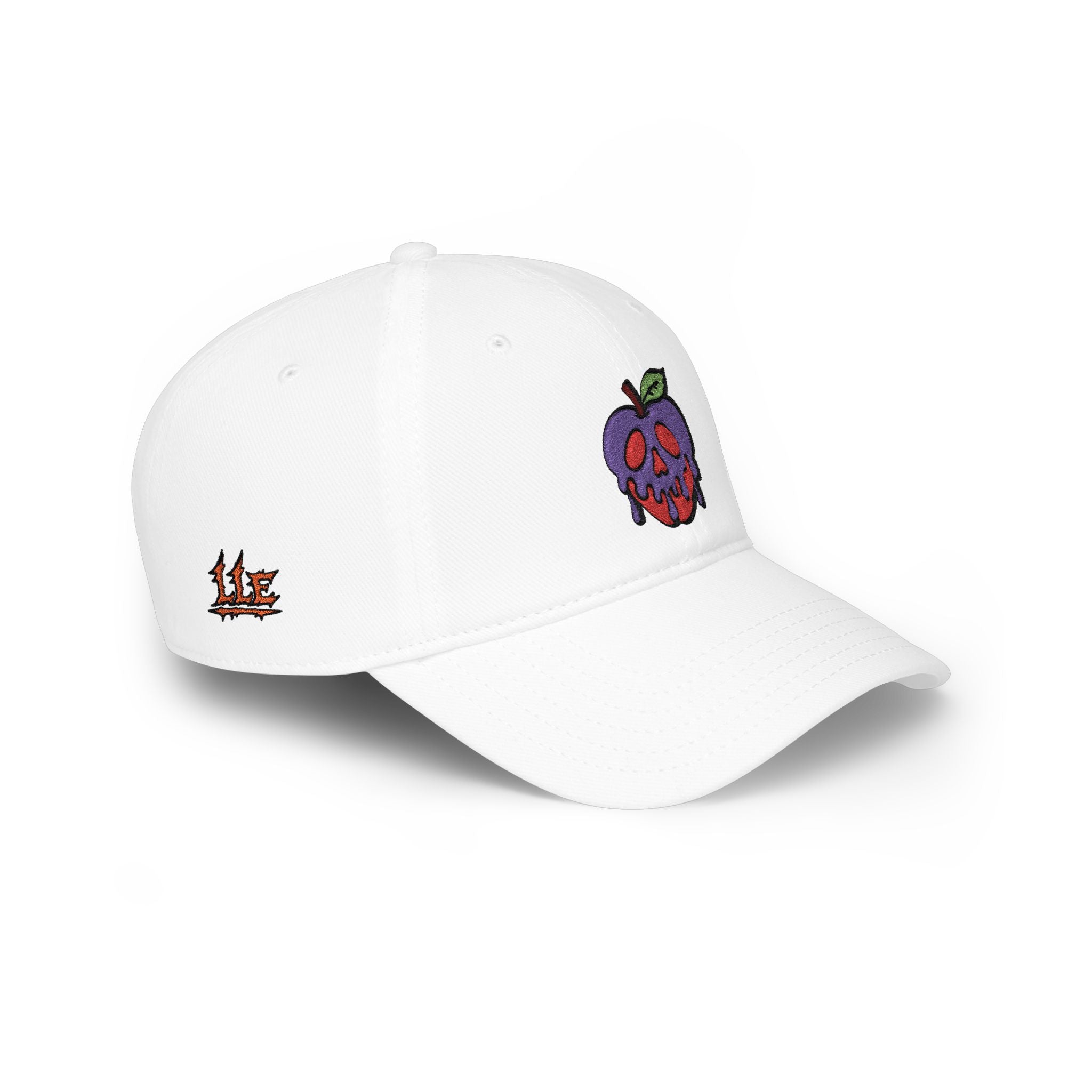 Dripping Poison Apple Cap — Embroidered Low Profile Baseball Hat