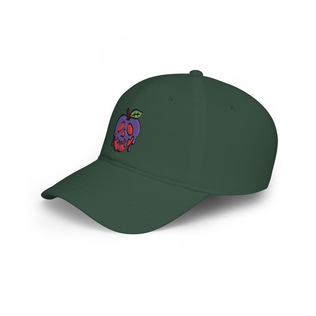 Dripping Poison Apple Cap — Embroidered Low Profile Baseball Hat