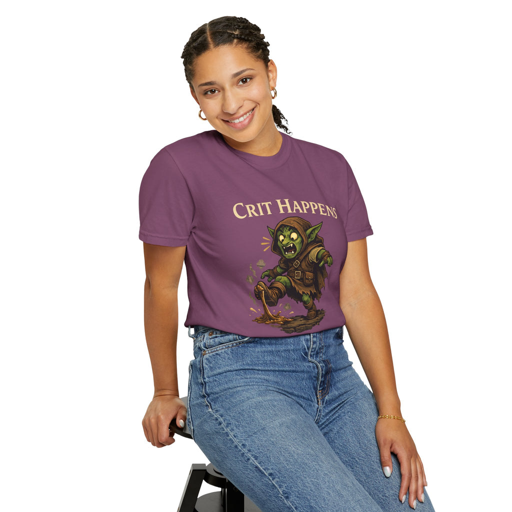 Crit Happens Goblin RPG T-Shirt