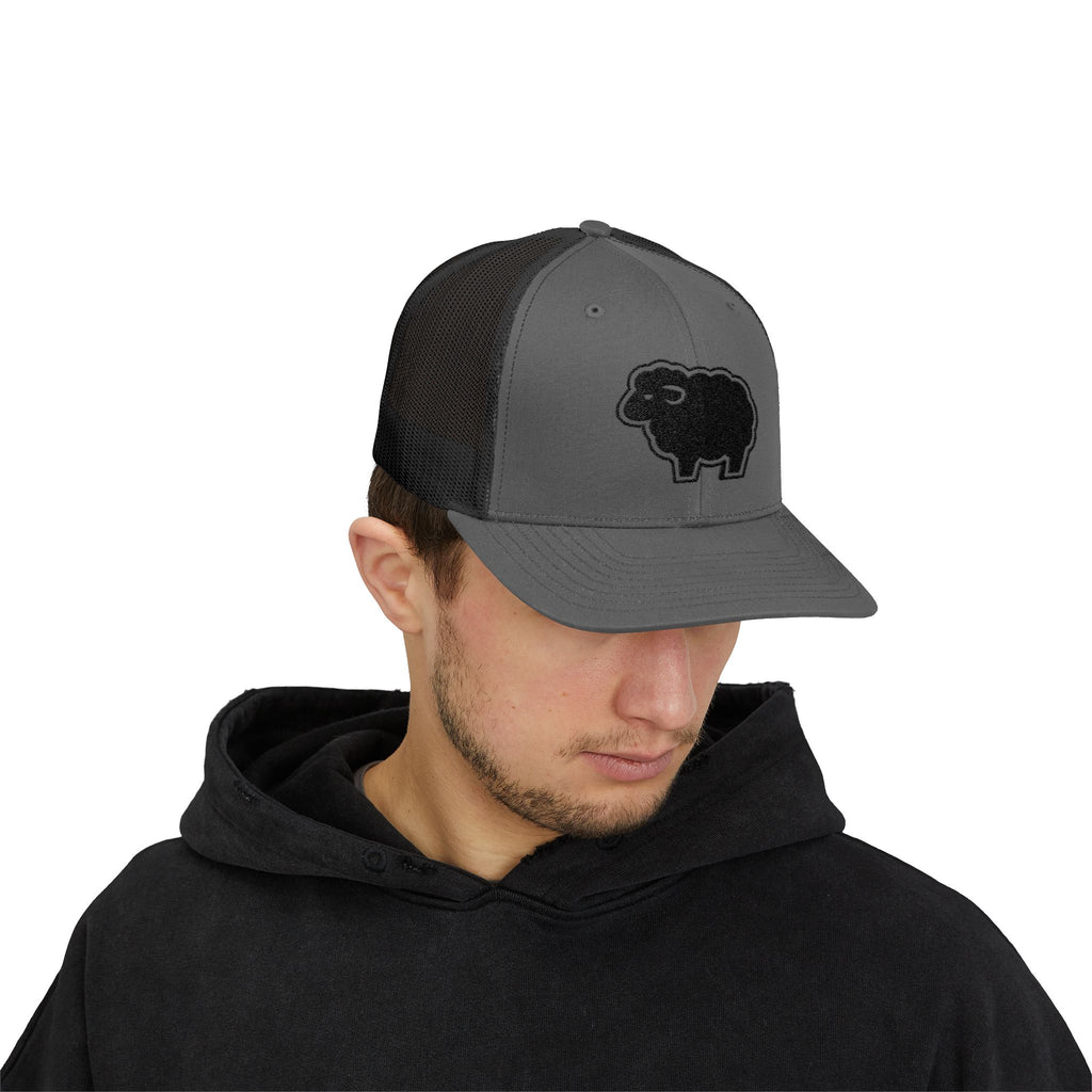 Black Sheep Patch Snapback Cap