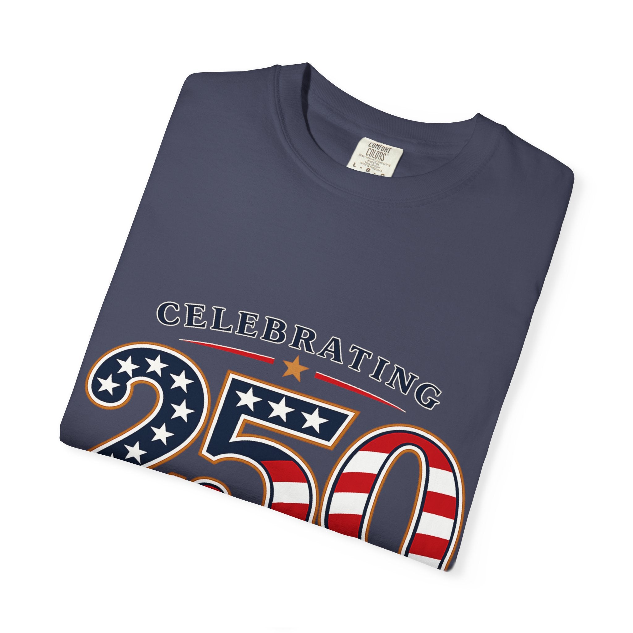 250 Years of Freedom 1776-2026 T-shirt | American Flag Patriotic Tee