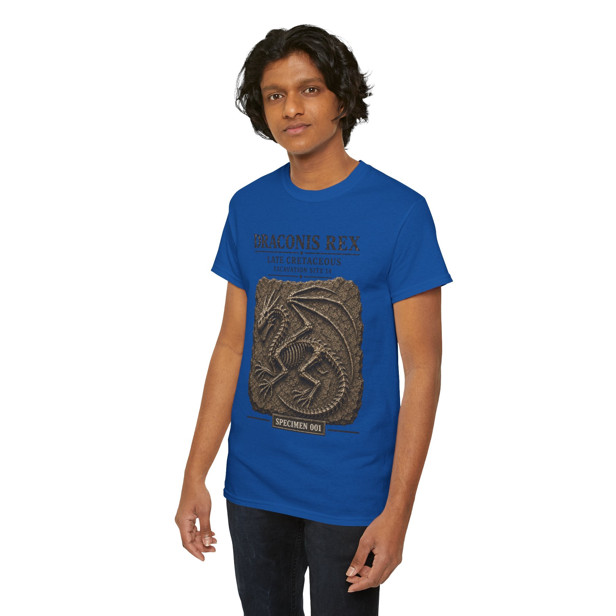 Draconis Rex Fossil T‑Shirt — Mythological Preservation Society Tee