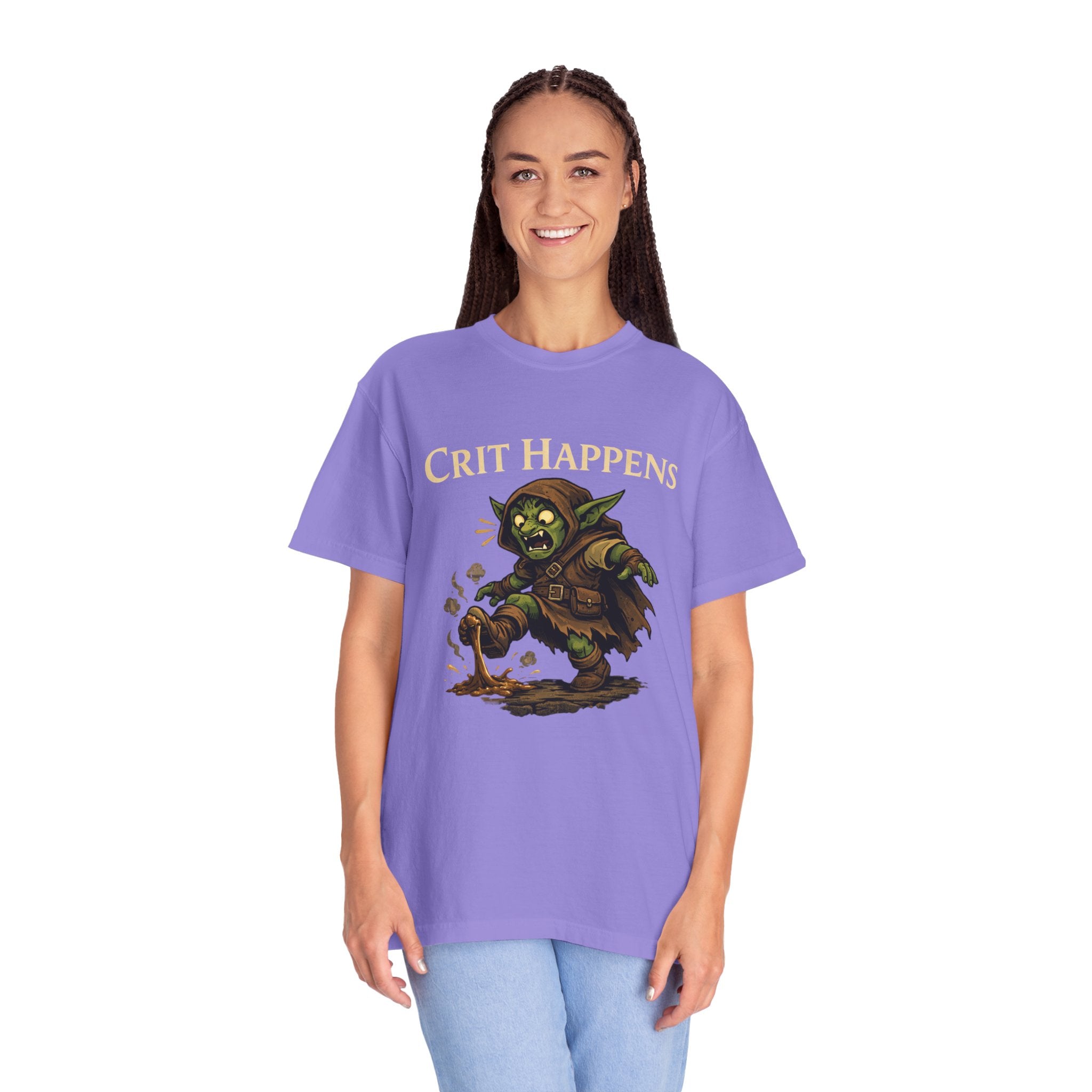 Crit Happens Goblin RPG T-Shirt