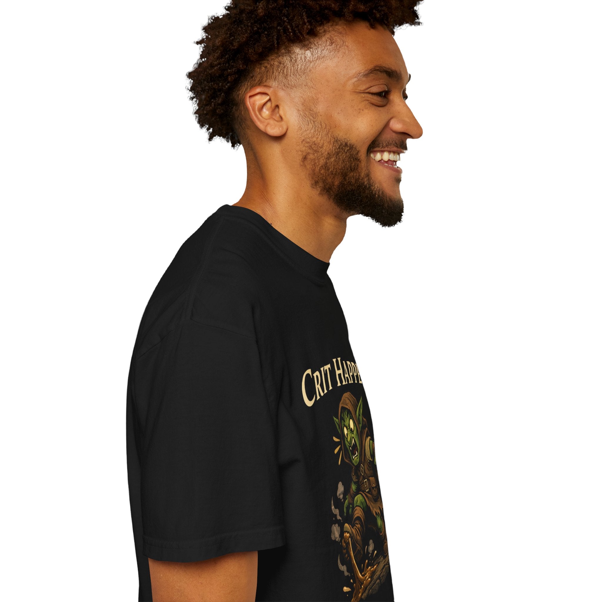 Crit Happens Goblin RPG T-Shirt