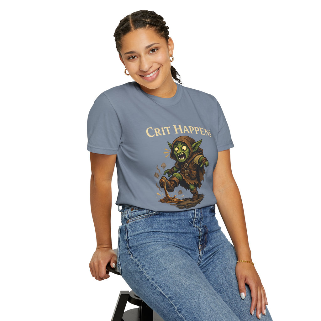 Crit Happens Goblin RPG T-Shirt