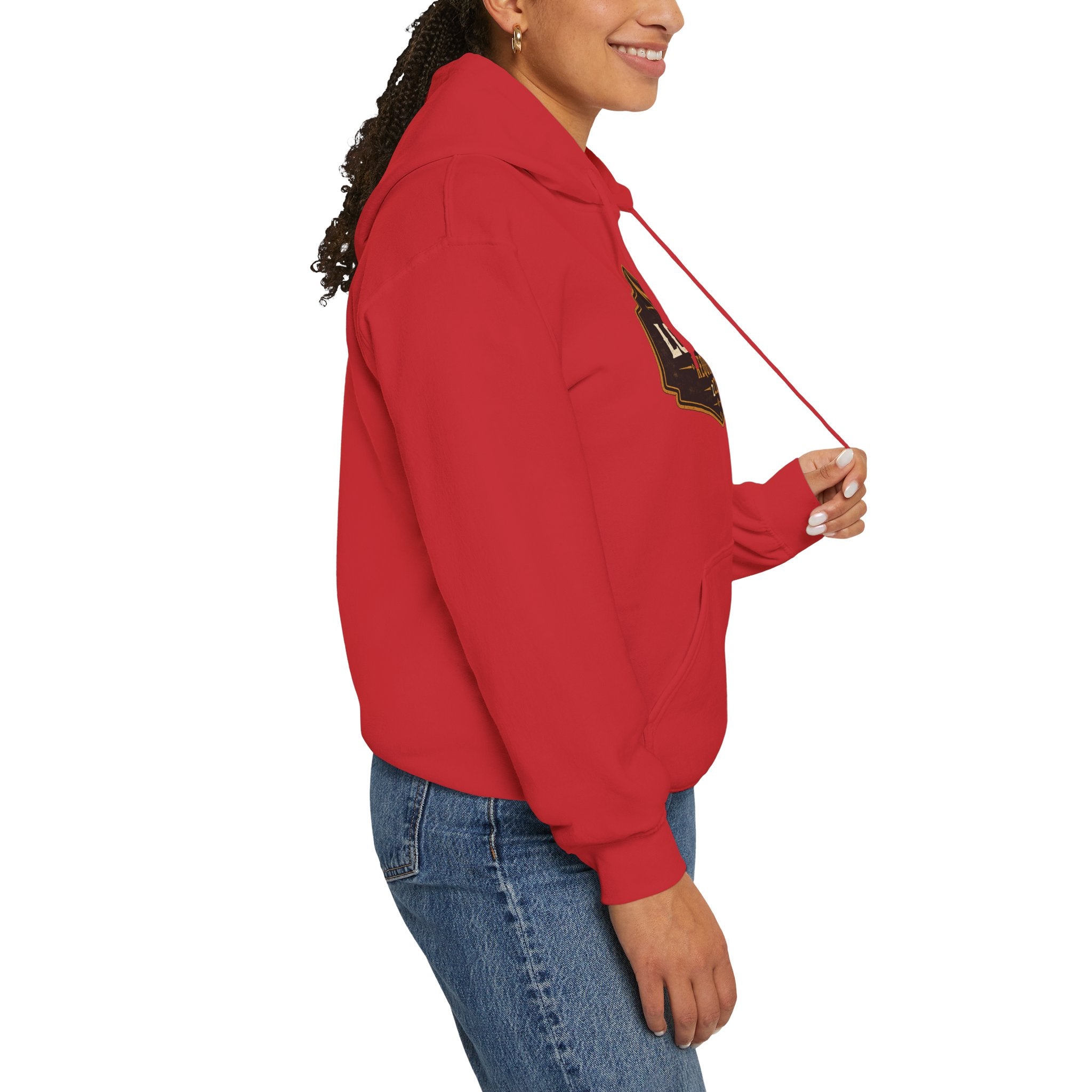 Long Rest Required Hoodie — Camping Campfire Graphic Pullover