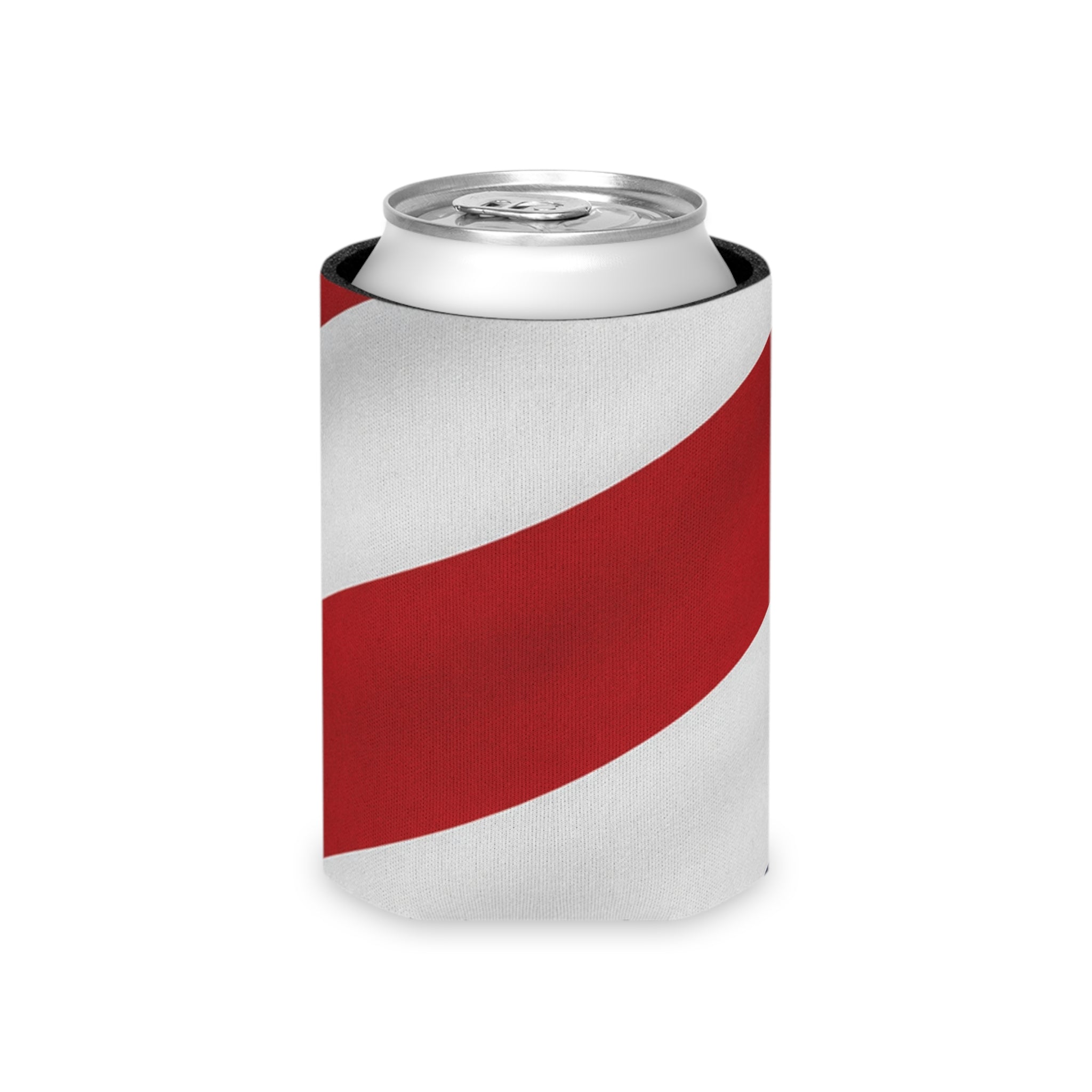 American Flag Can Cooler - Patriotic Red White Blue Star & Stripe Koozie