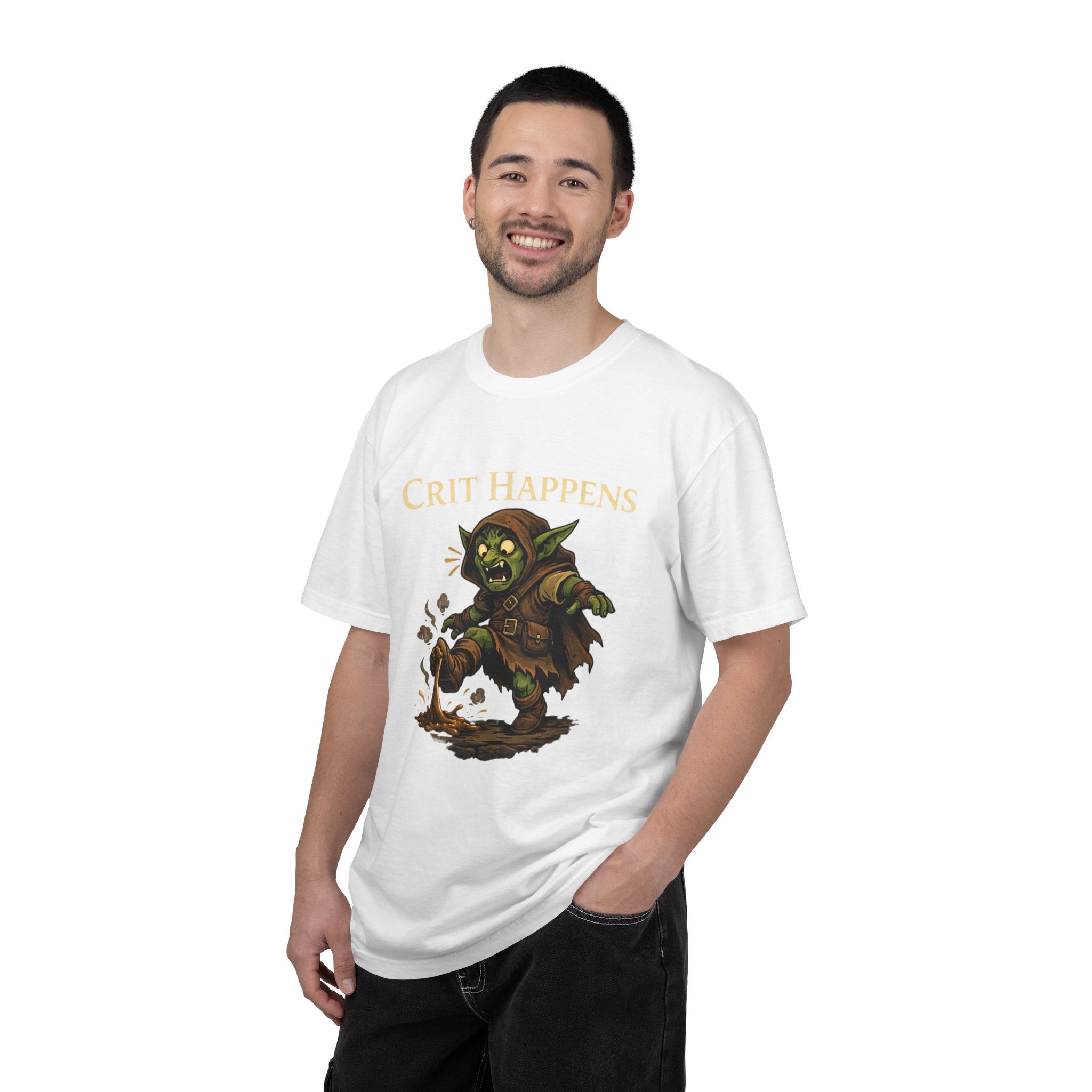 Crit Happens Goblin RPG T-Shirt