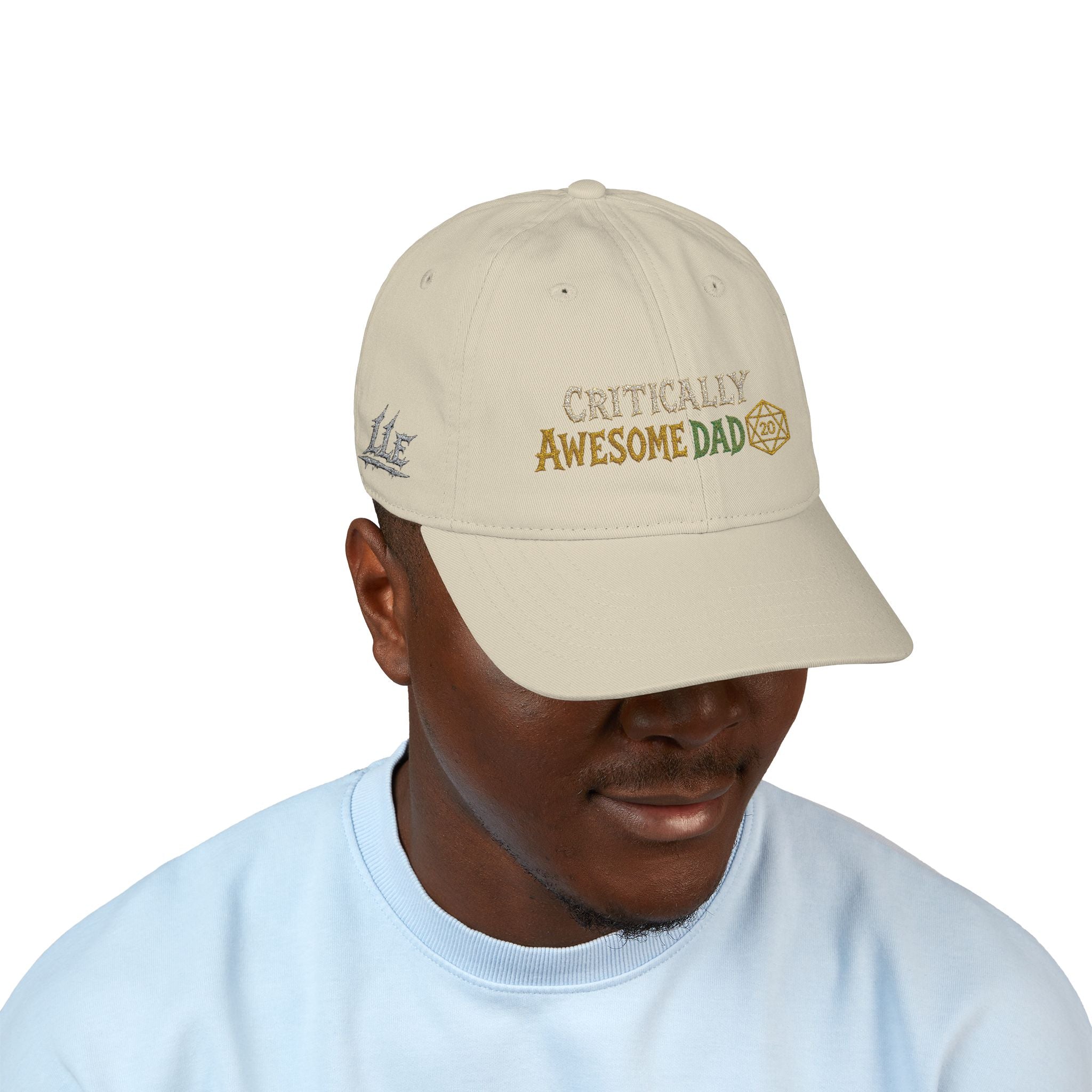 Critically Awesome Dad Baseball Cap | Embroidered Dad Hat
