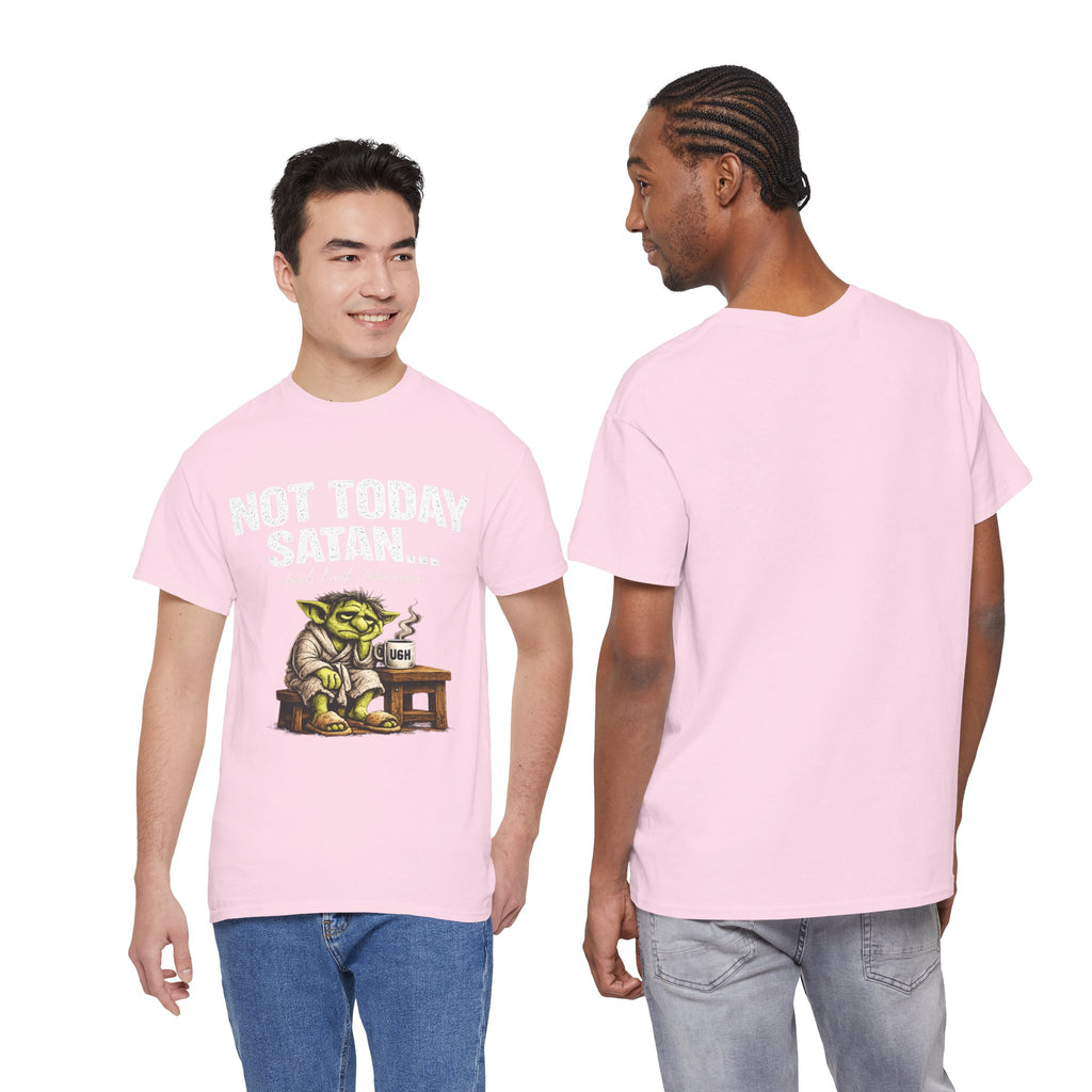 Not Today Satan Goblin Tee | Funny T-Shirt