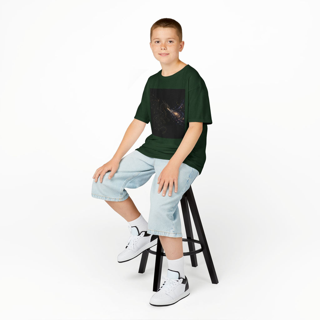Galaxy Spiral Nebula Kids Tee | Space Stars Astronomy Design