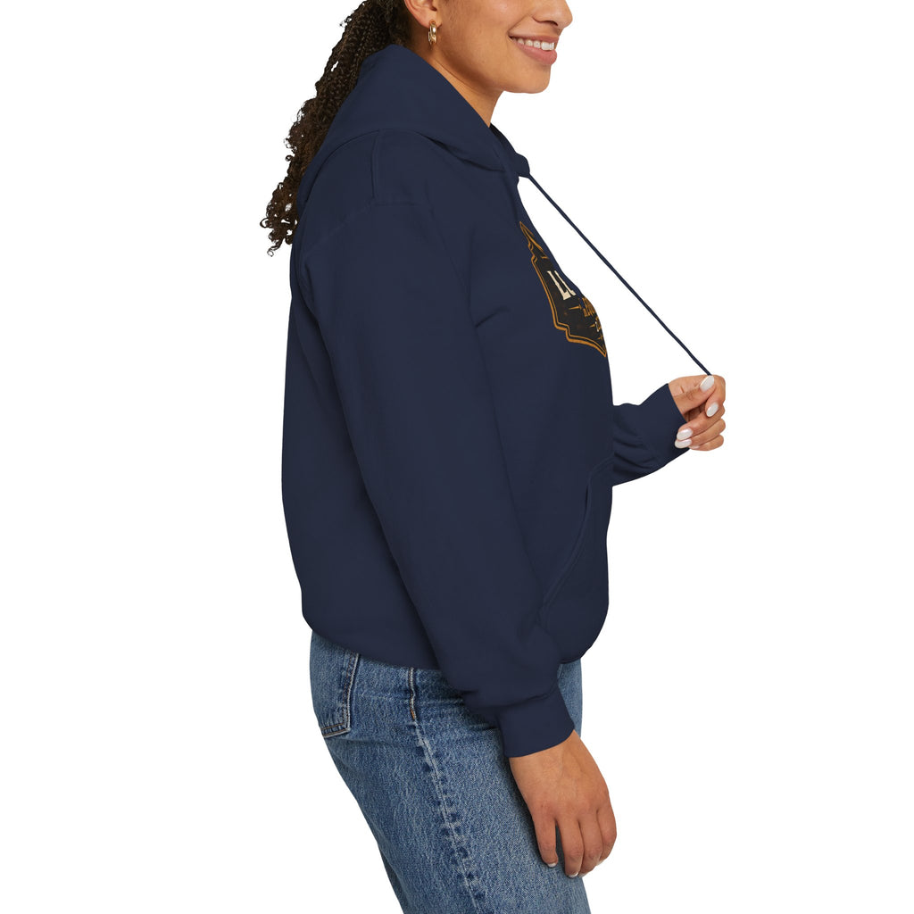 Long Rest Required Hoodie — Camping Campfire Graphic Pullover