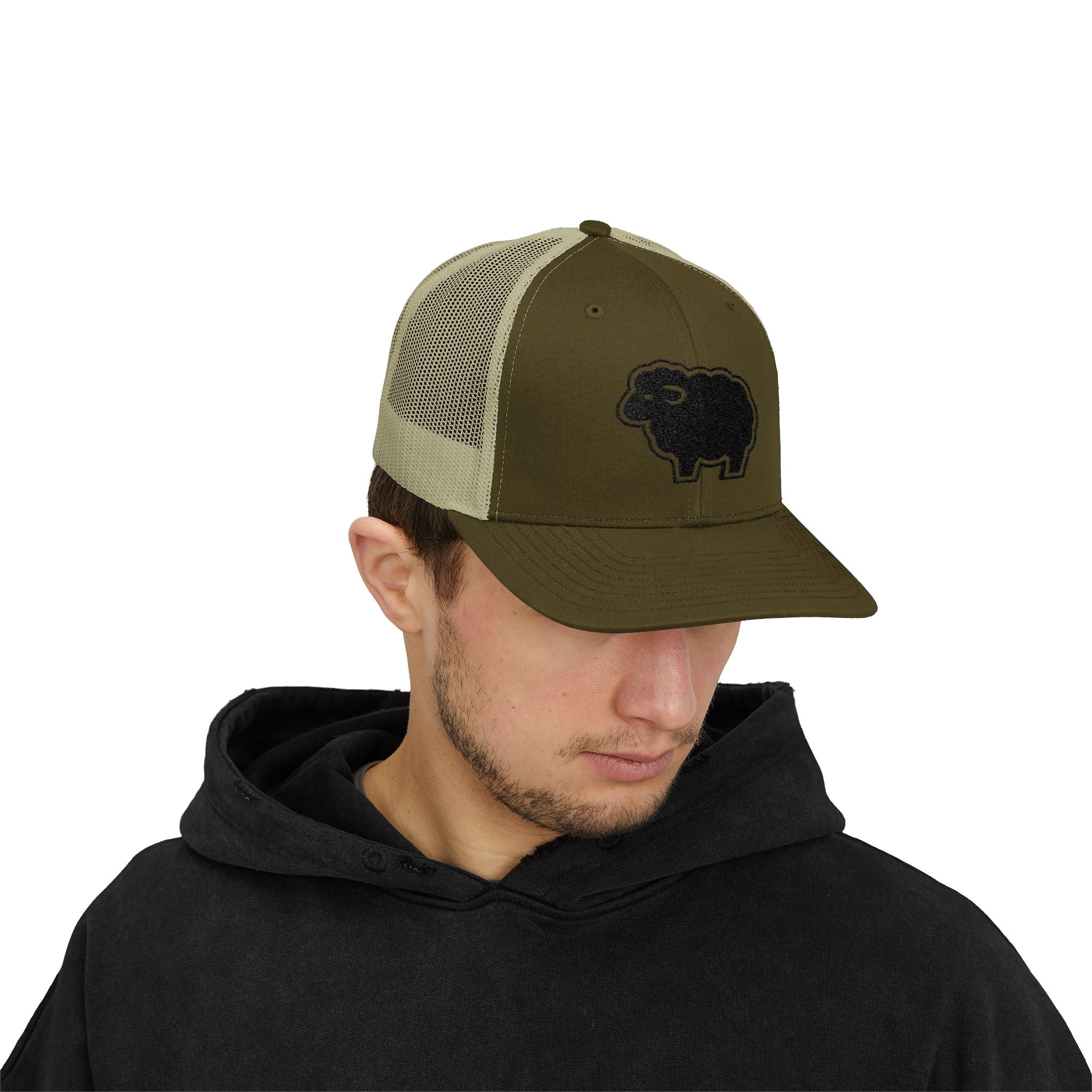 Black Sheep Patch Snapback Cap