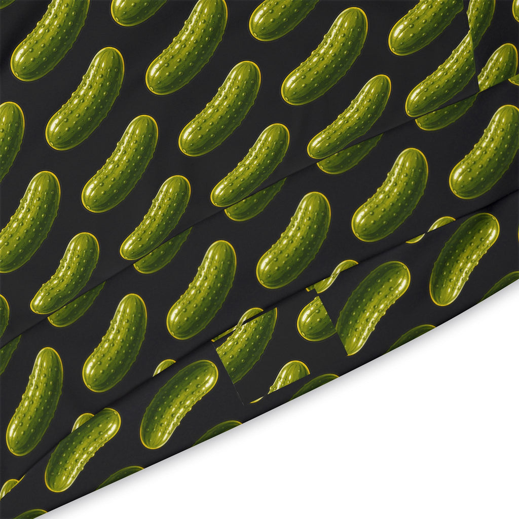 Pickle Pattern Hoodie | All-Over Print Pickle Repeat Design