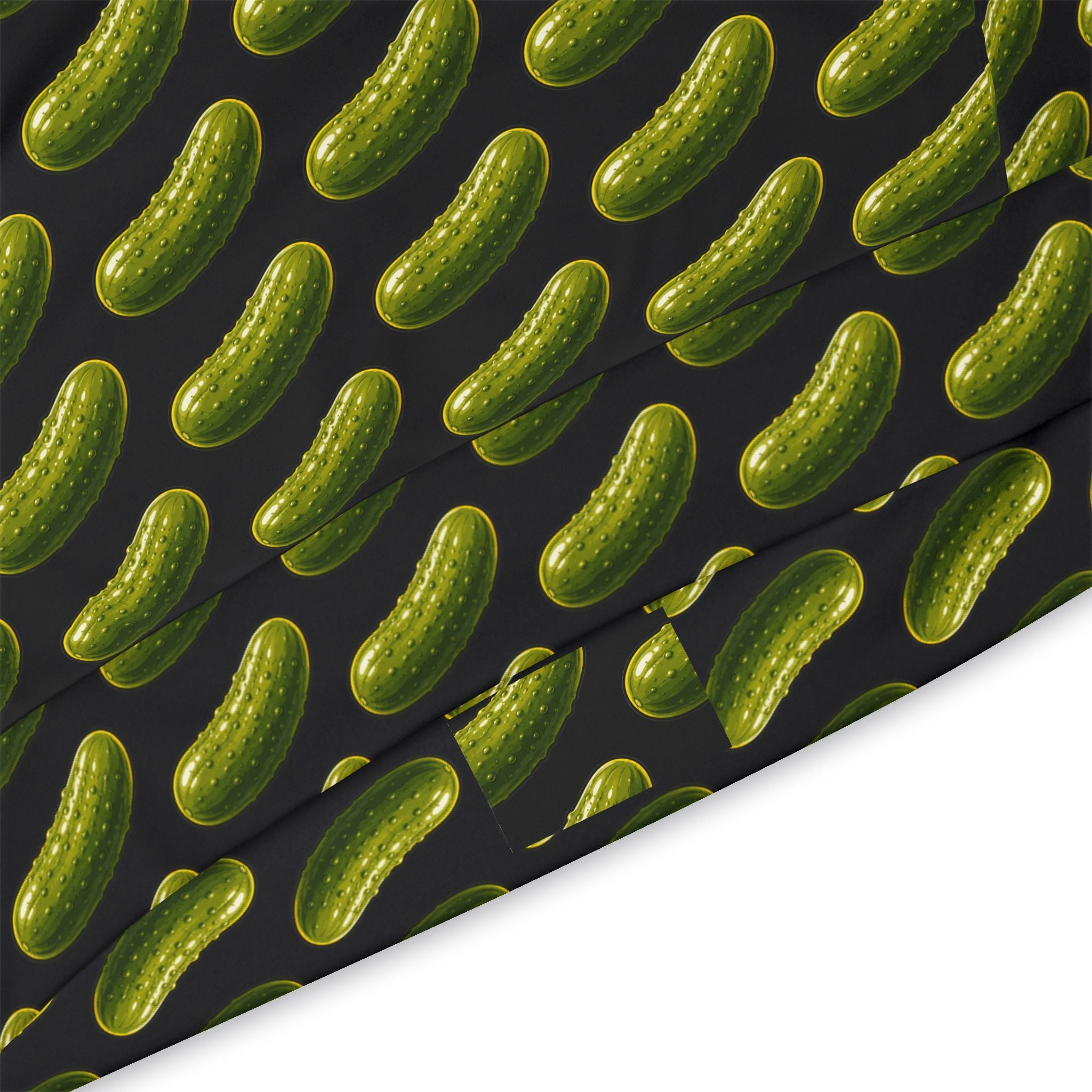 Pickle Pattern Hoodie | All-Over Print Pickle Repeat Design
