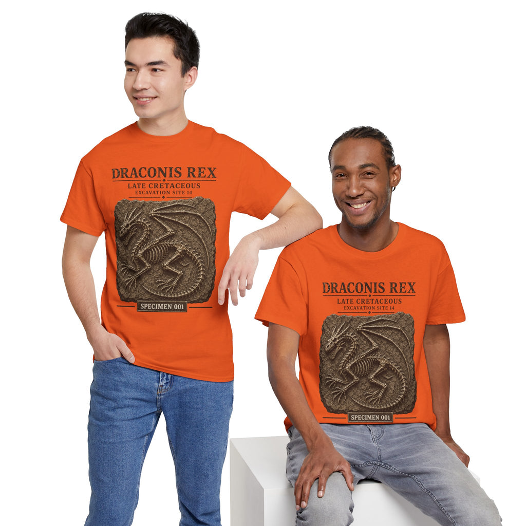 Draconis Rex Fossil T‑Shirt — Mythological Preservation Society Tee