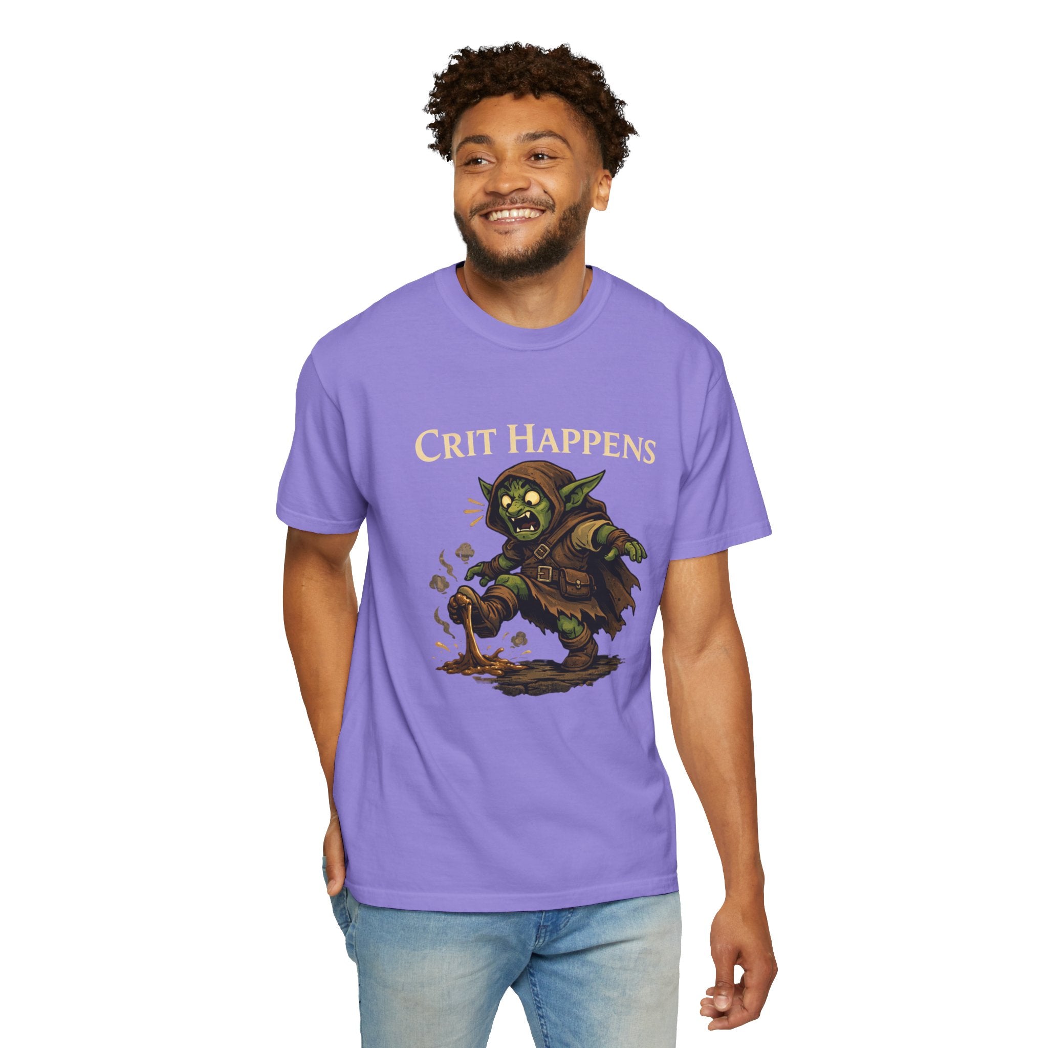 Crit Happens Goblin RPG T-Shirt