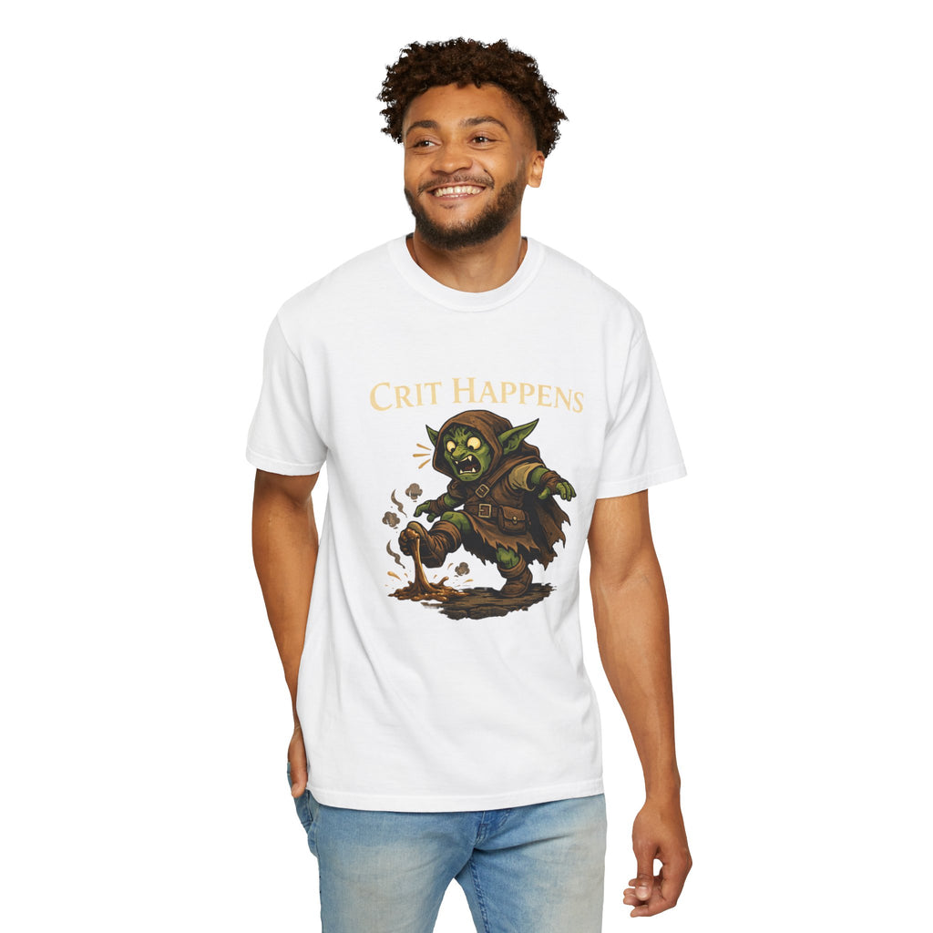 Crit Happens Goblin RPG T-Shirt